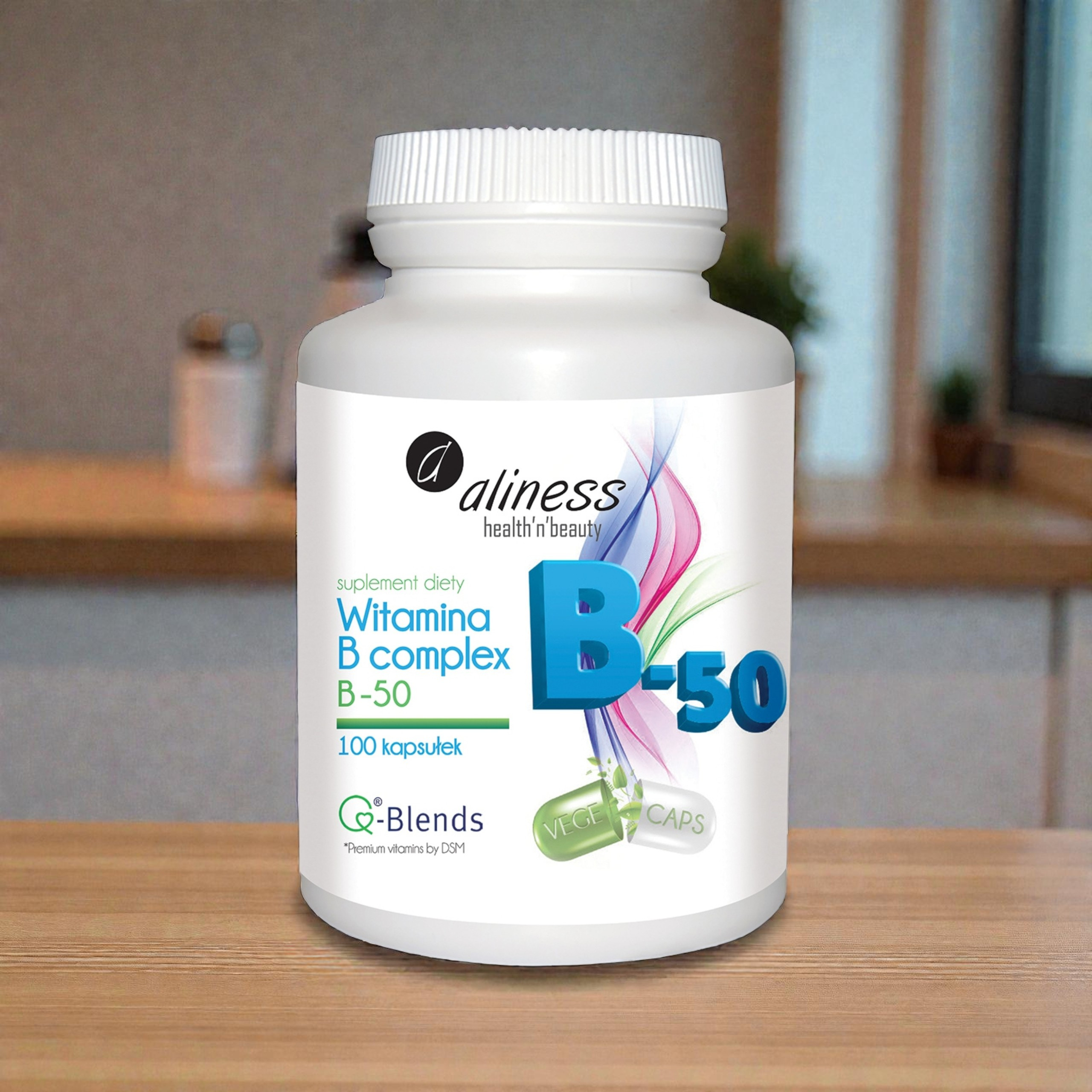 ALINESS - Vitamín B Complex B-50 100vcaps.