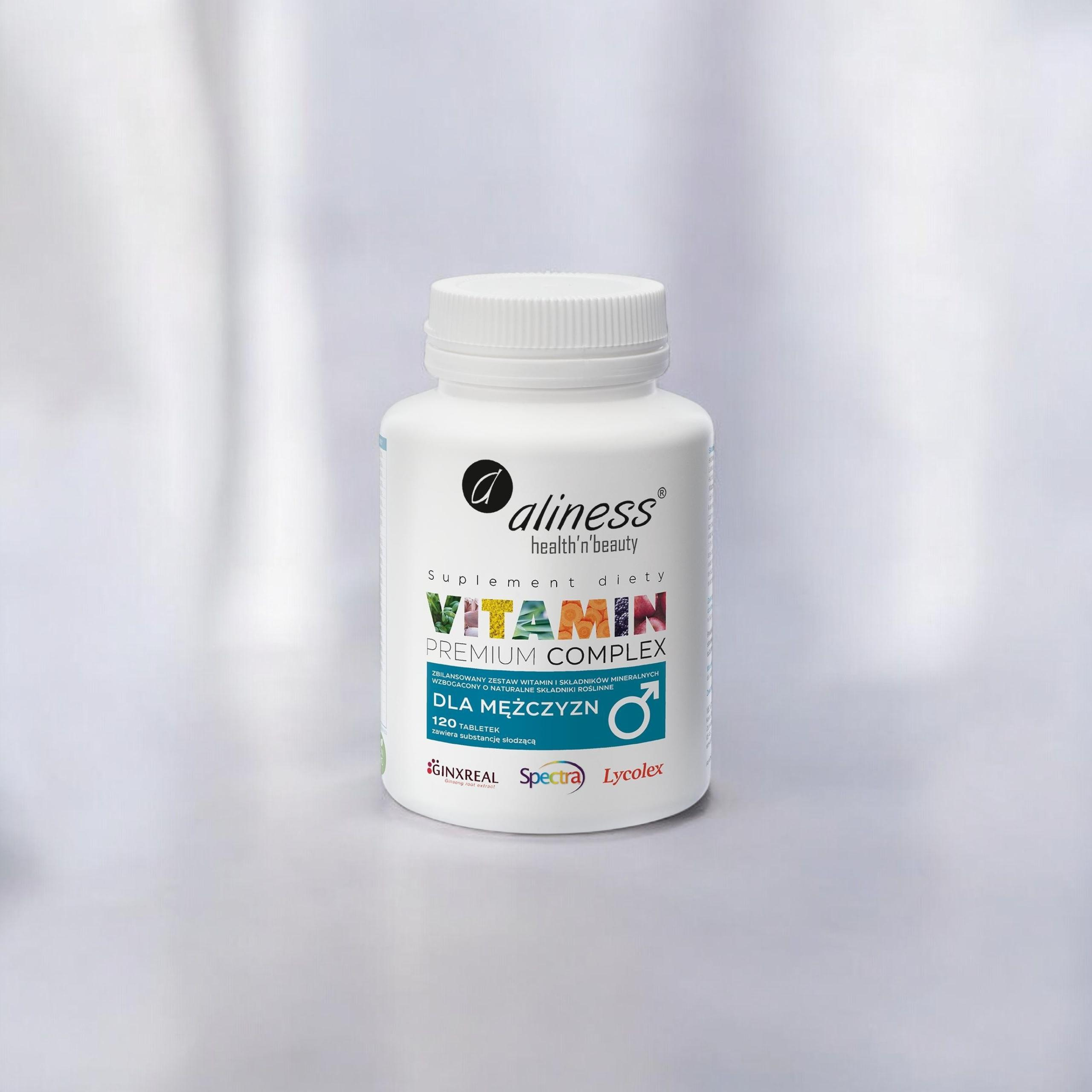 ALINESS - Vitaminový Komplex Pro Muže - 120 tablet