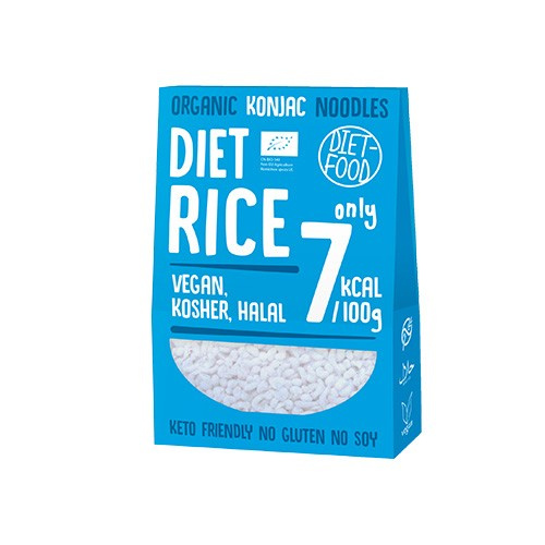 DIET FOOD Bio - Diet Rice - 300g - Těstoviny Konjac