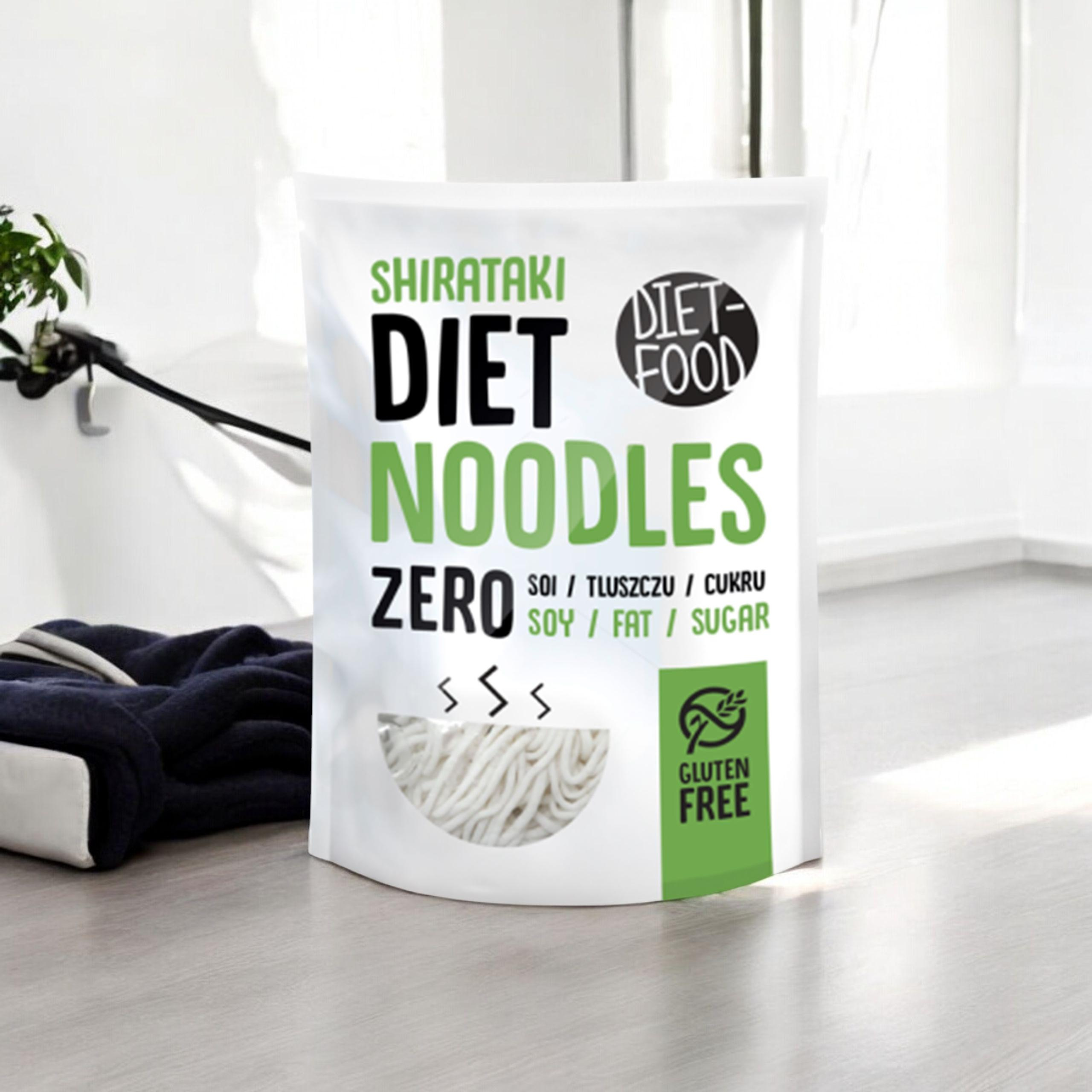 DIET FOOD Diet Noodles - 200g - Těstoviny Konjac