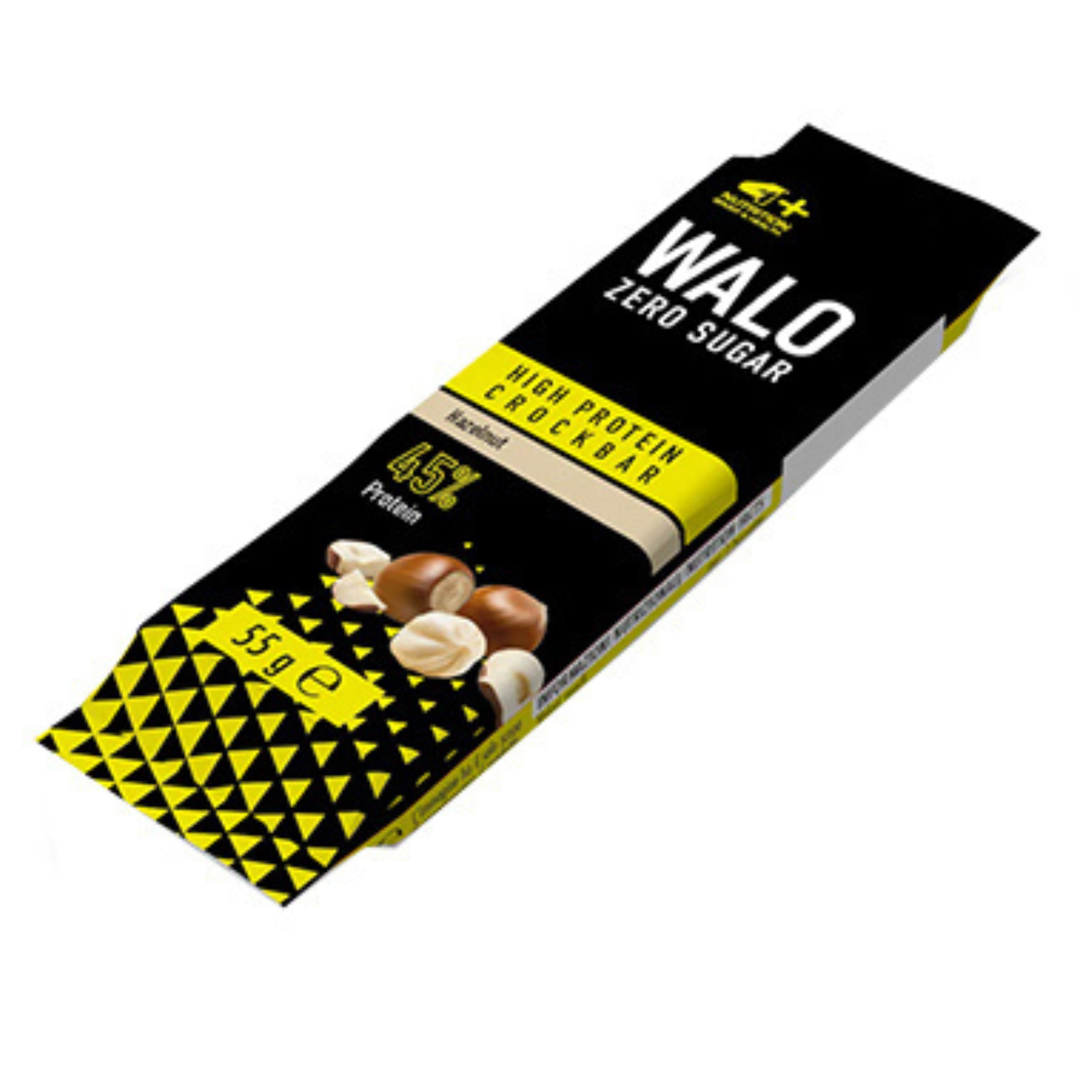 4+ NUTRITION - Walo ZeroSugar CrockBar HP 45% - 20x 55g 