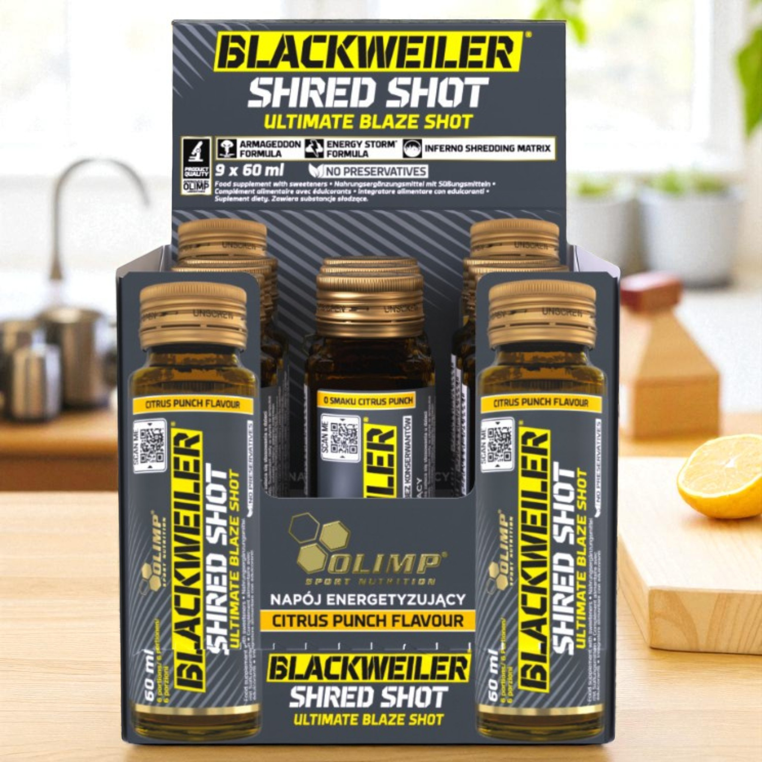 OLIMP - Blackweiler Shred Shot - 9x 60ml 