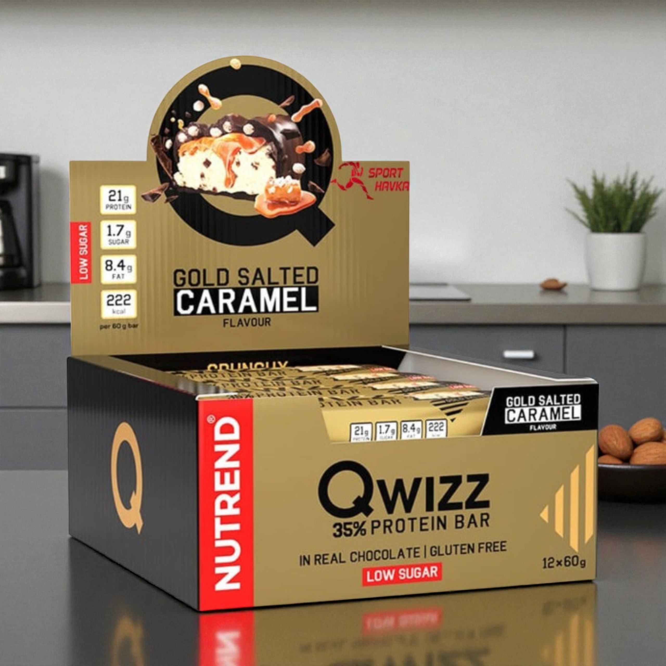 NUTREND - Tyčinka QWIZZ Protein Bar - 24x 60g  pol_pl_NUTREND-Baton-QWIZZ-Protein-Bar-24x-60g-43097_2