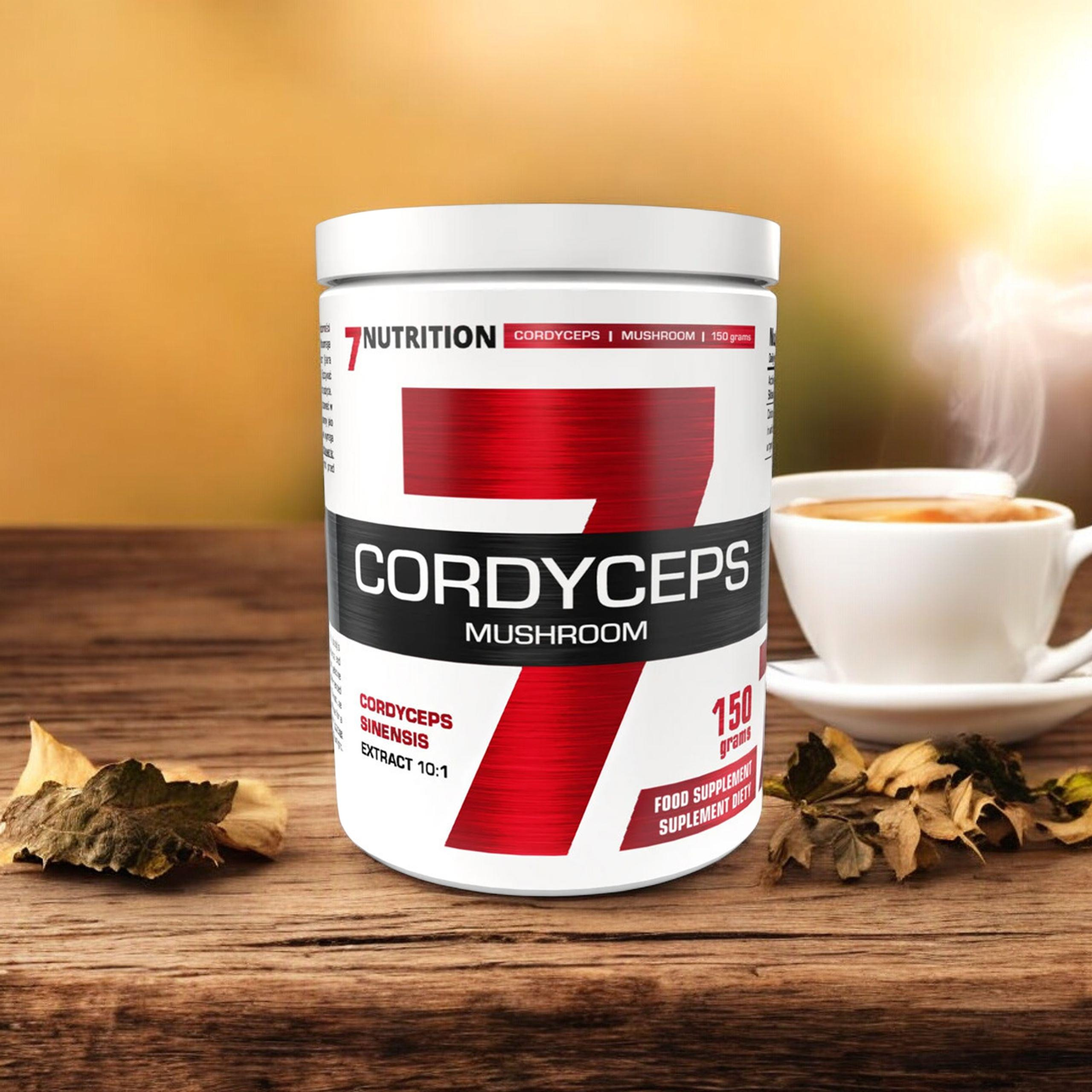 7 NUTRITION Cordyceps Mushroom - 150g - Housenice čínská