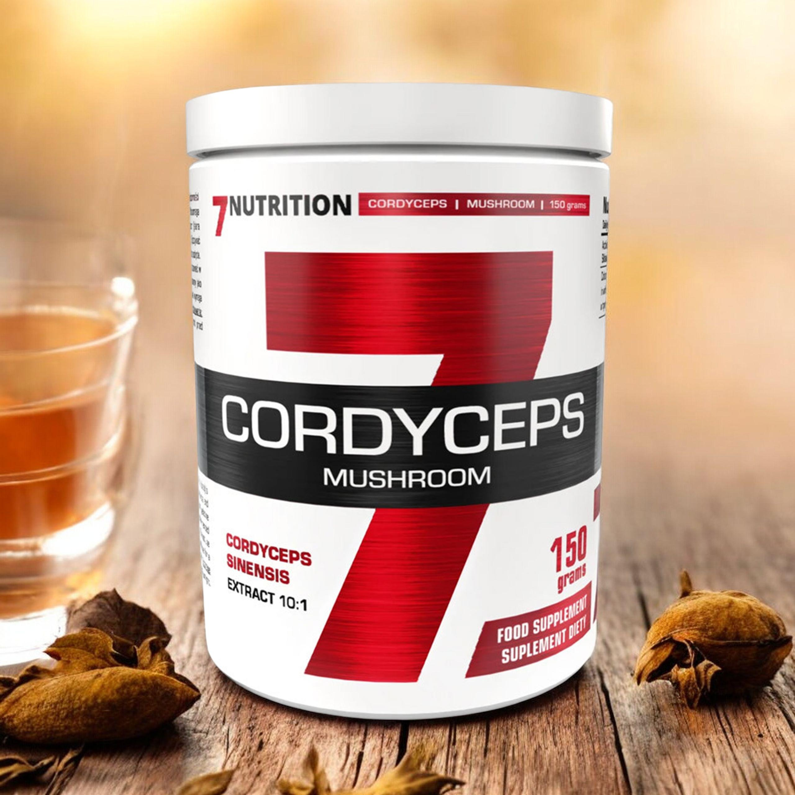 7 NUTRITION Cordyceps Mushroom - 150g - Housenice čínská