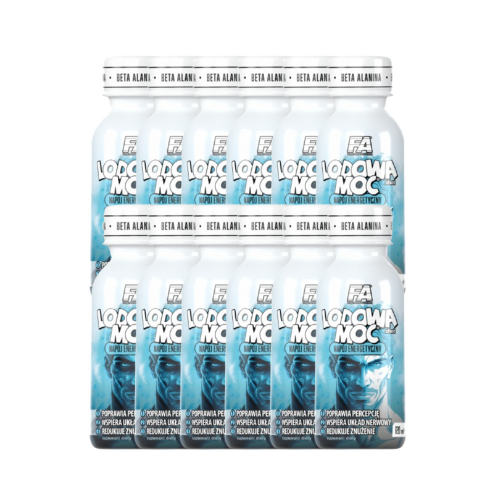 FITNESS AUTHORITY - Ledová Síla Shot - 12x 120ml - Citronový ledový čaj