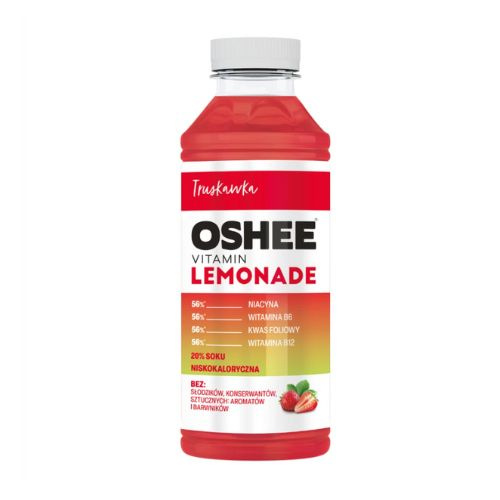 OSHEE - Oshee Vitaminová Limonáda - 555ml - Jahoda