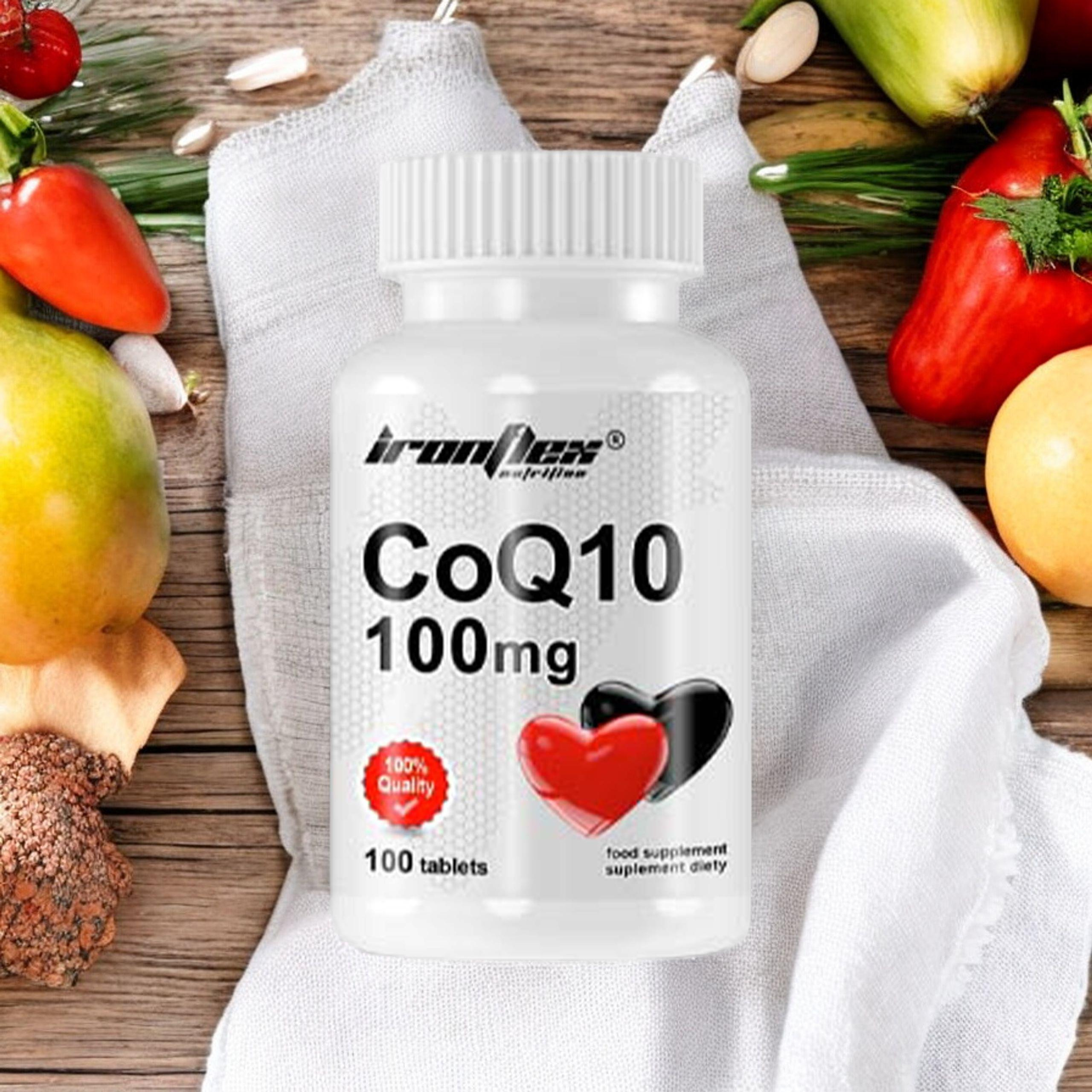 IRONFLEX CoQ10 100mg - 100 tabs