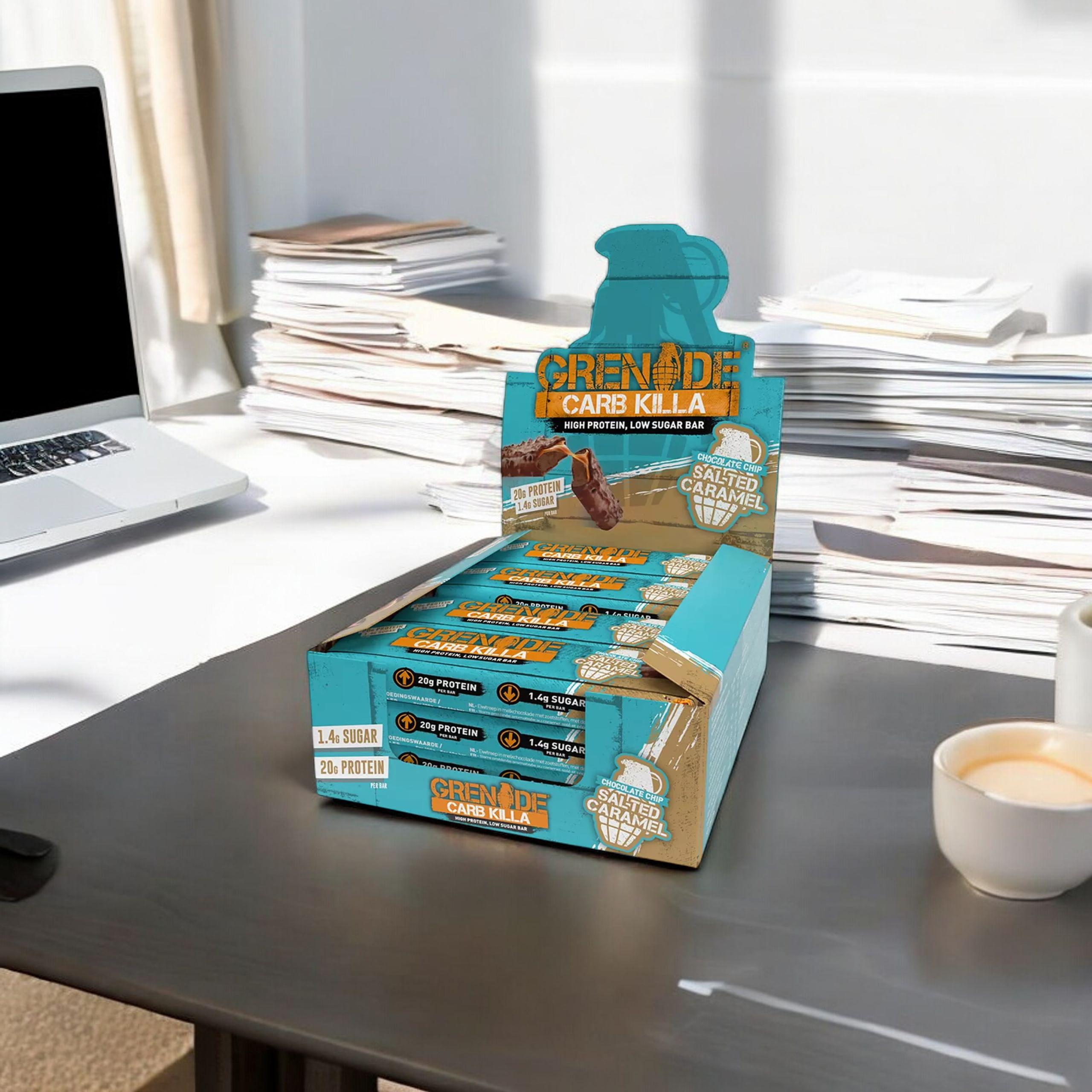 GRENADE - Proteinová tyčinka - 60g x12 