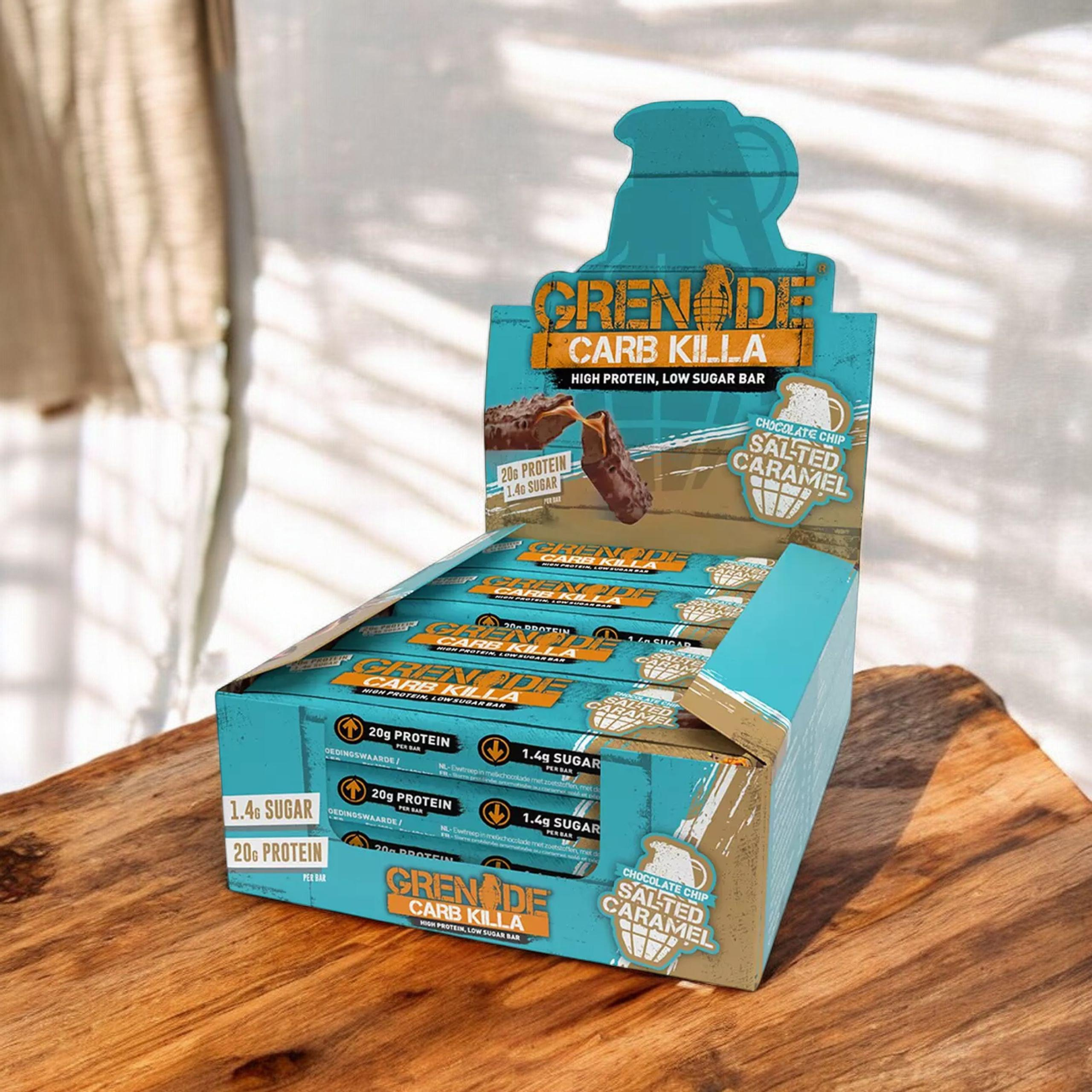 GRENADE - Proteinová tyčinka - 60g x12