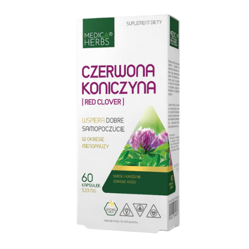 MEDICA HERBS - Červený jetel 520mg - 60tobolek