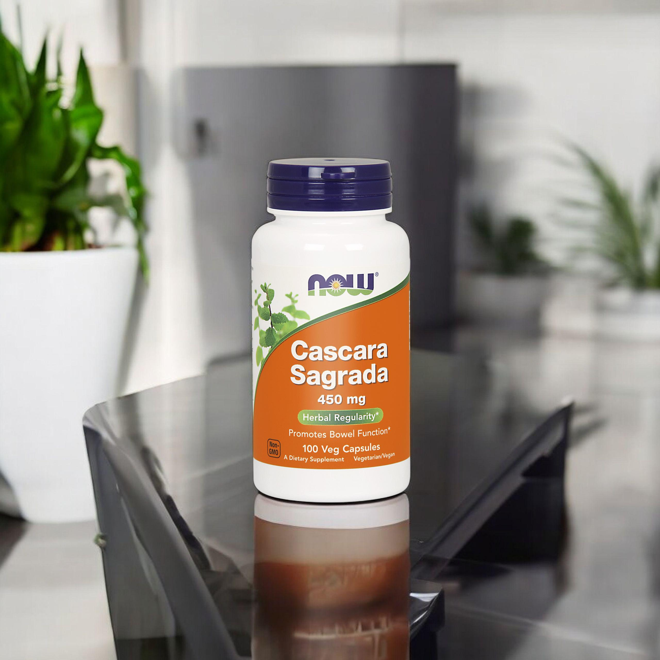 NOW Cascara Sagrada 450mg - 100vcaps