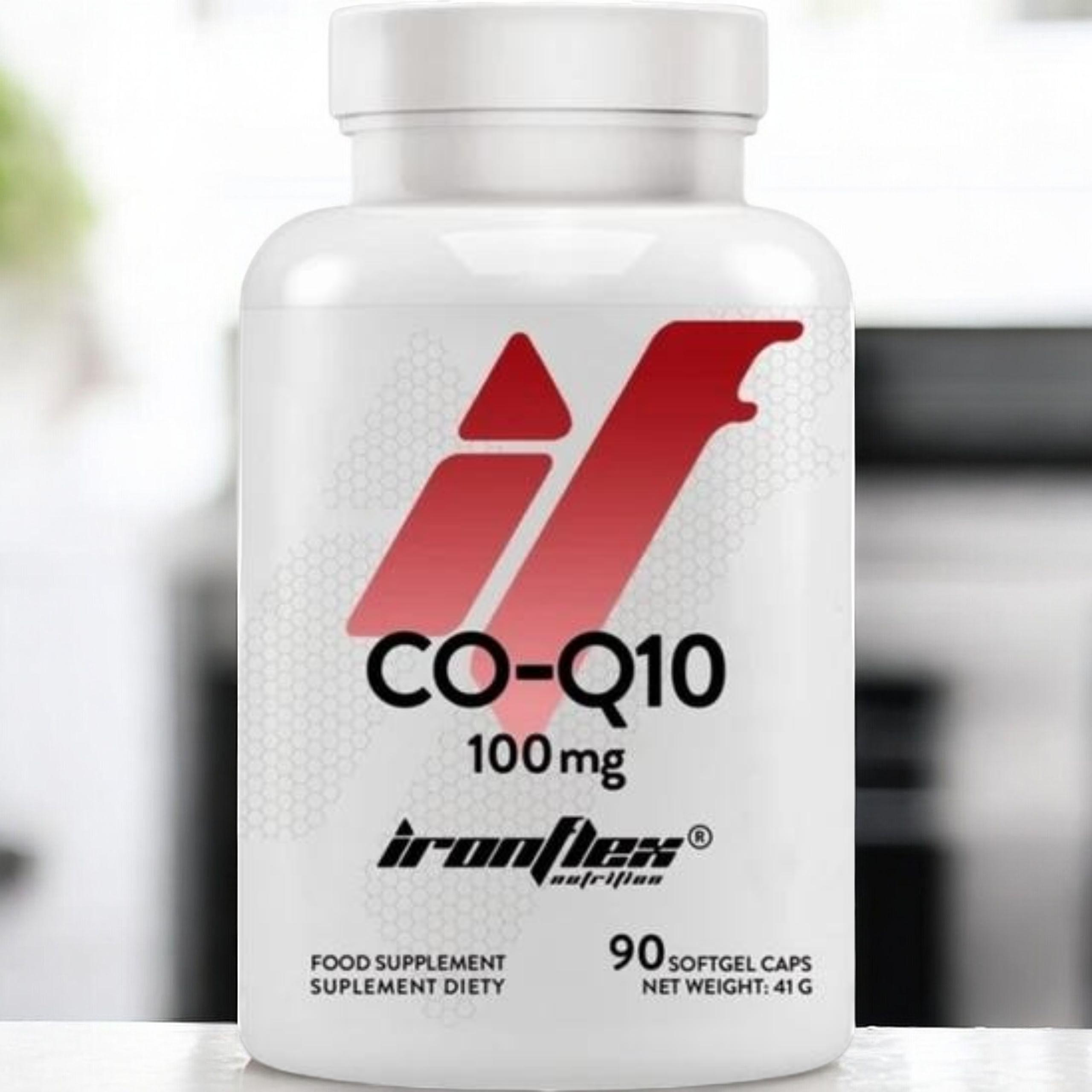 IRONFLEX - Koenzym Q10 100mg - 90 měkkých kapslí