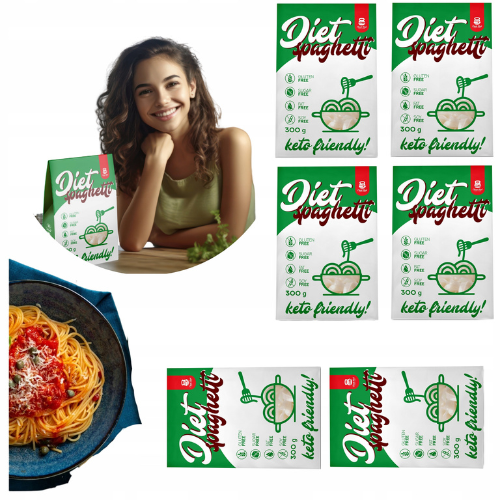 Cheat Meal Nutrition Diet Spaghetti - 6x 400g (6x 300g netto) - Dietní těstoviny