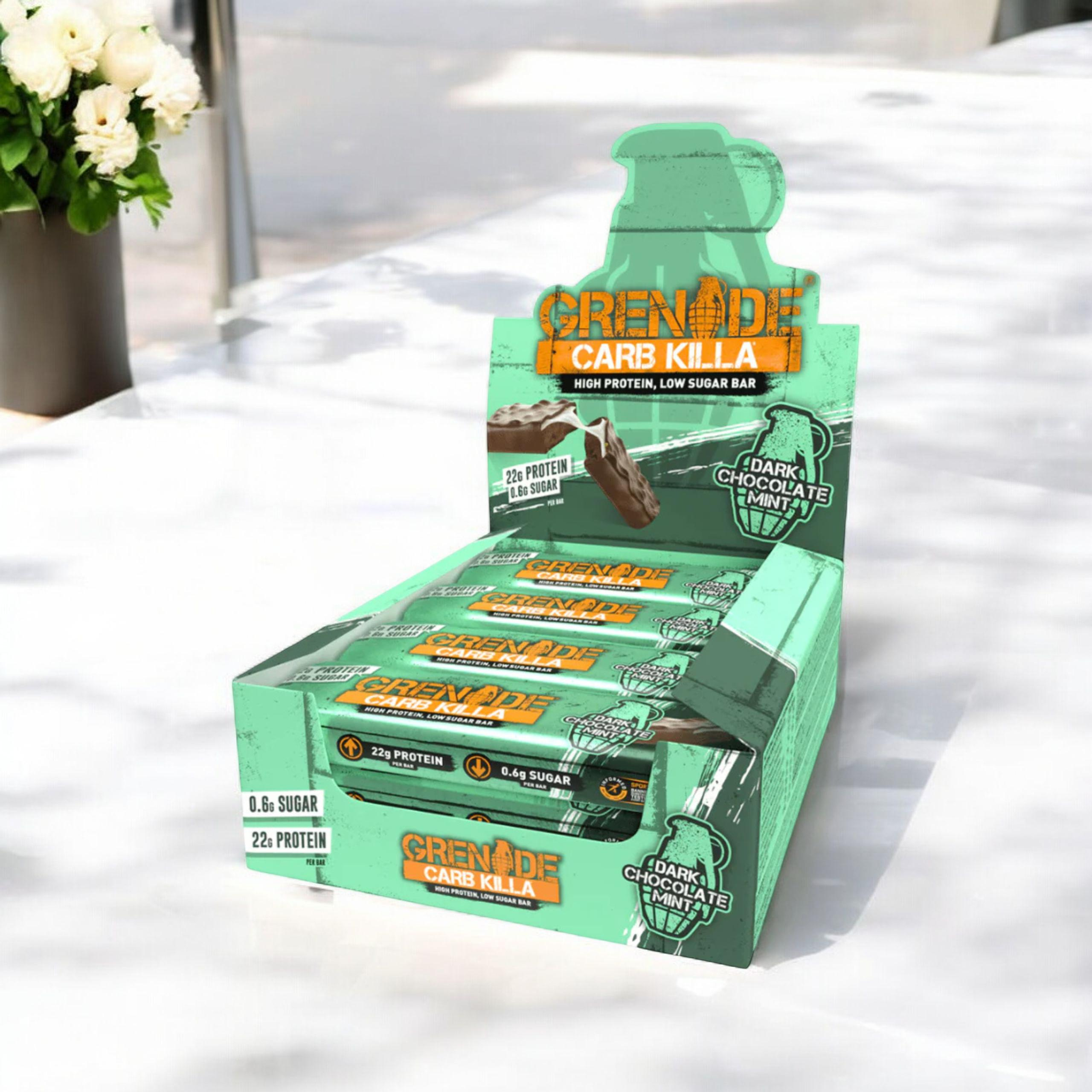 GRENADE - Proteinová tyčinka - 60g x12