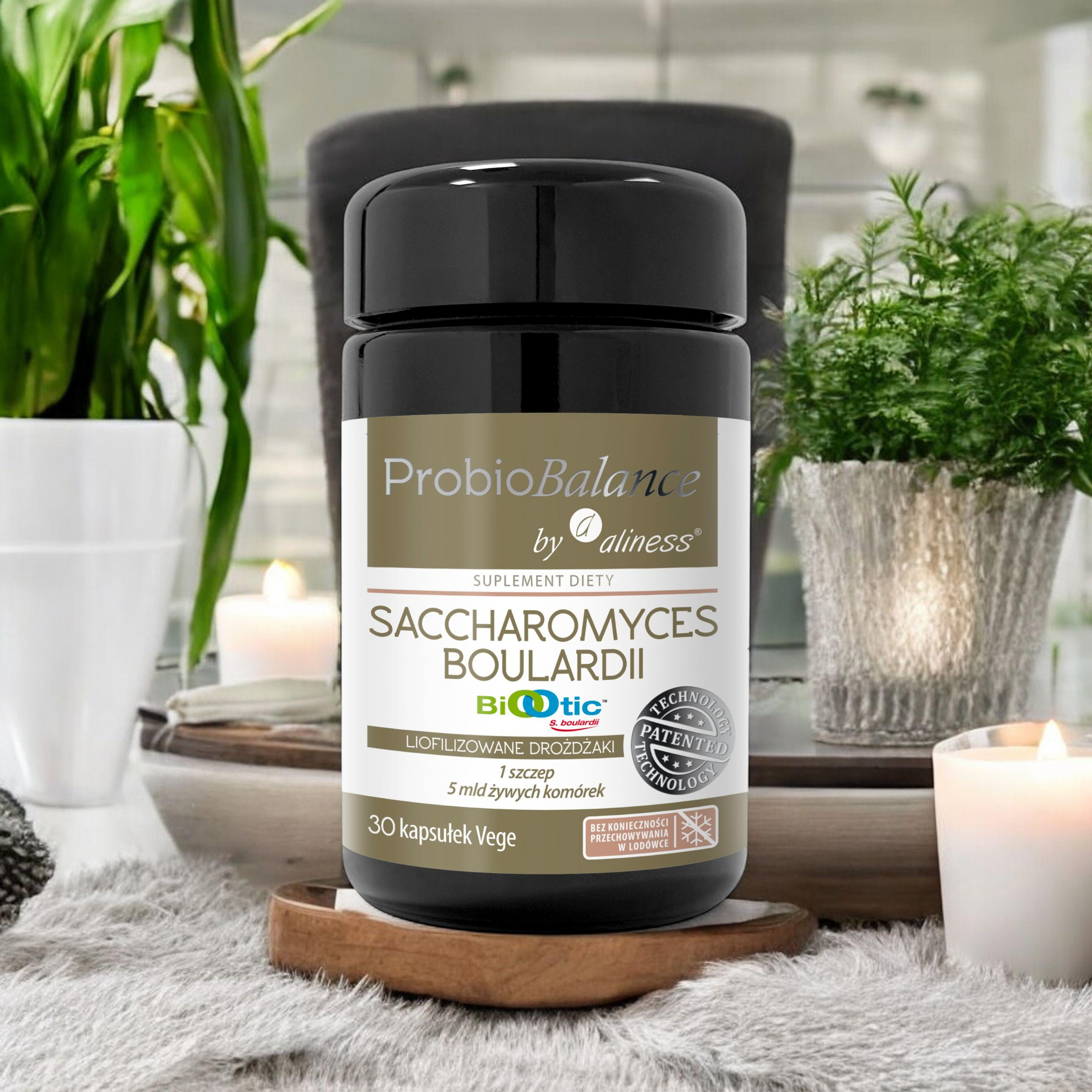 ALINESS - Saccharomyces Boulardii 5*10^9 buněk - 30 rostlinných kapslí.