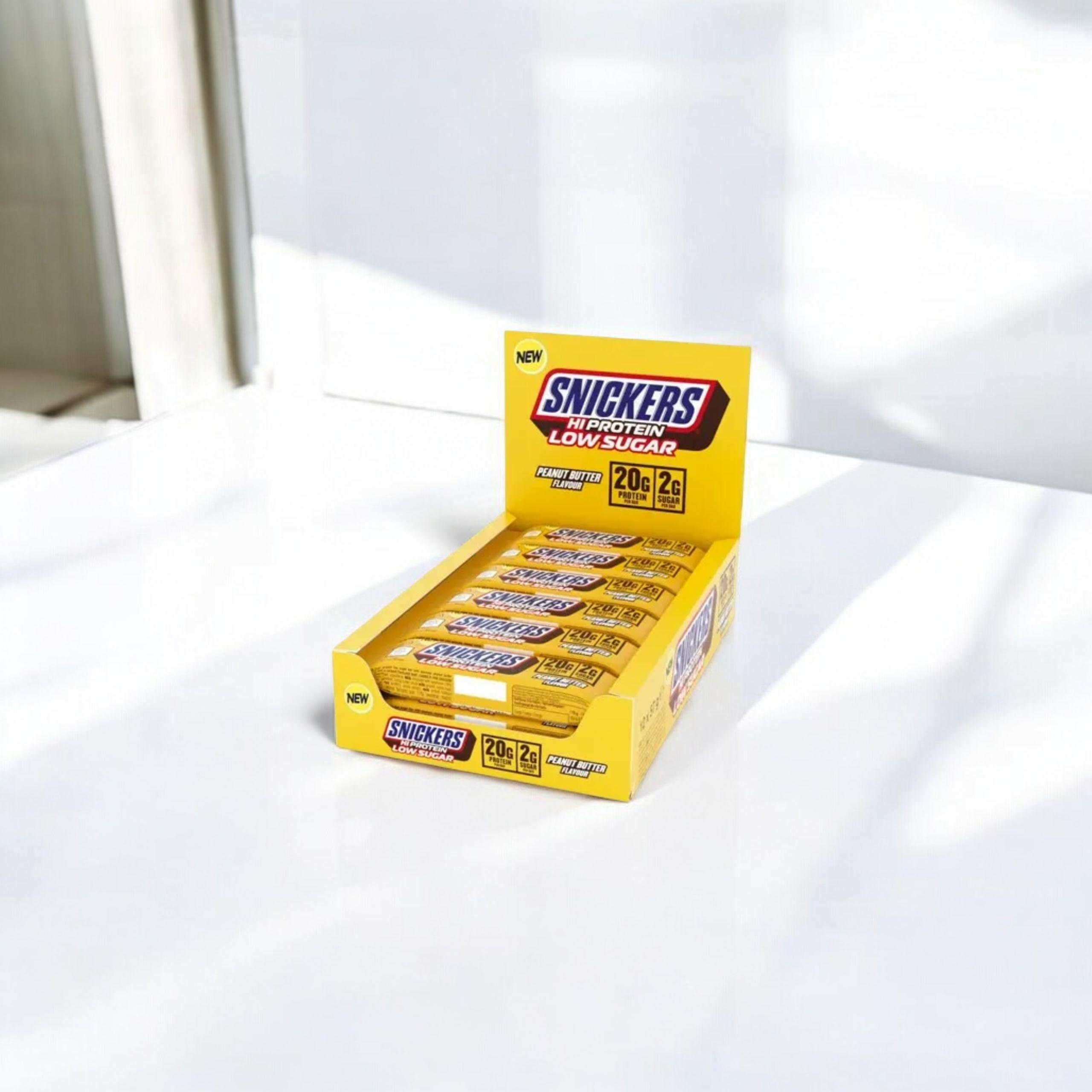 Mars - Proteinová tyčinka HI Protein 57g s nízkým obsahem cukru - Slaný karamel - 12 tyčinek