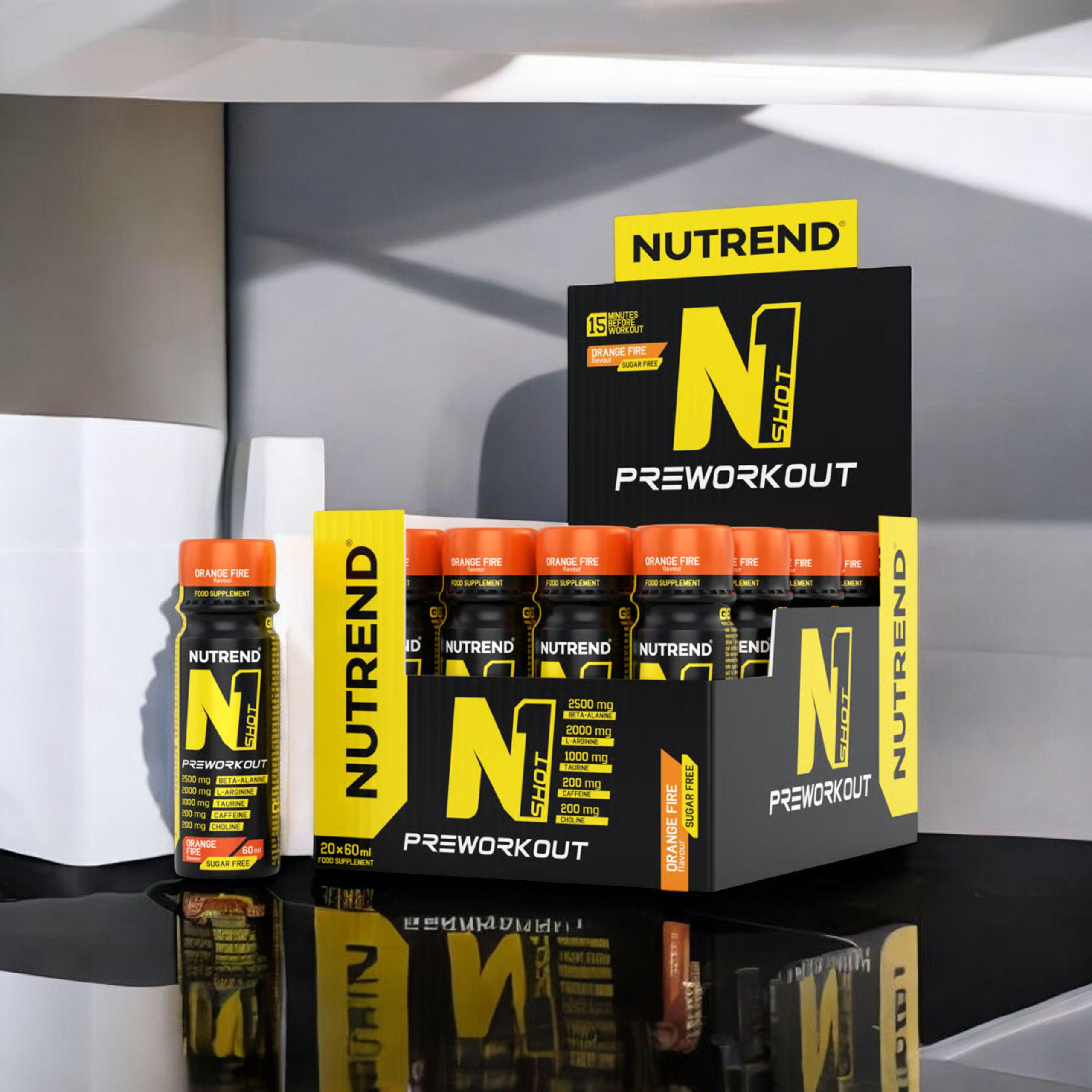 NUTREND - N1 Shot PreWorkout - 20x 60ml 