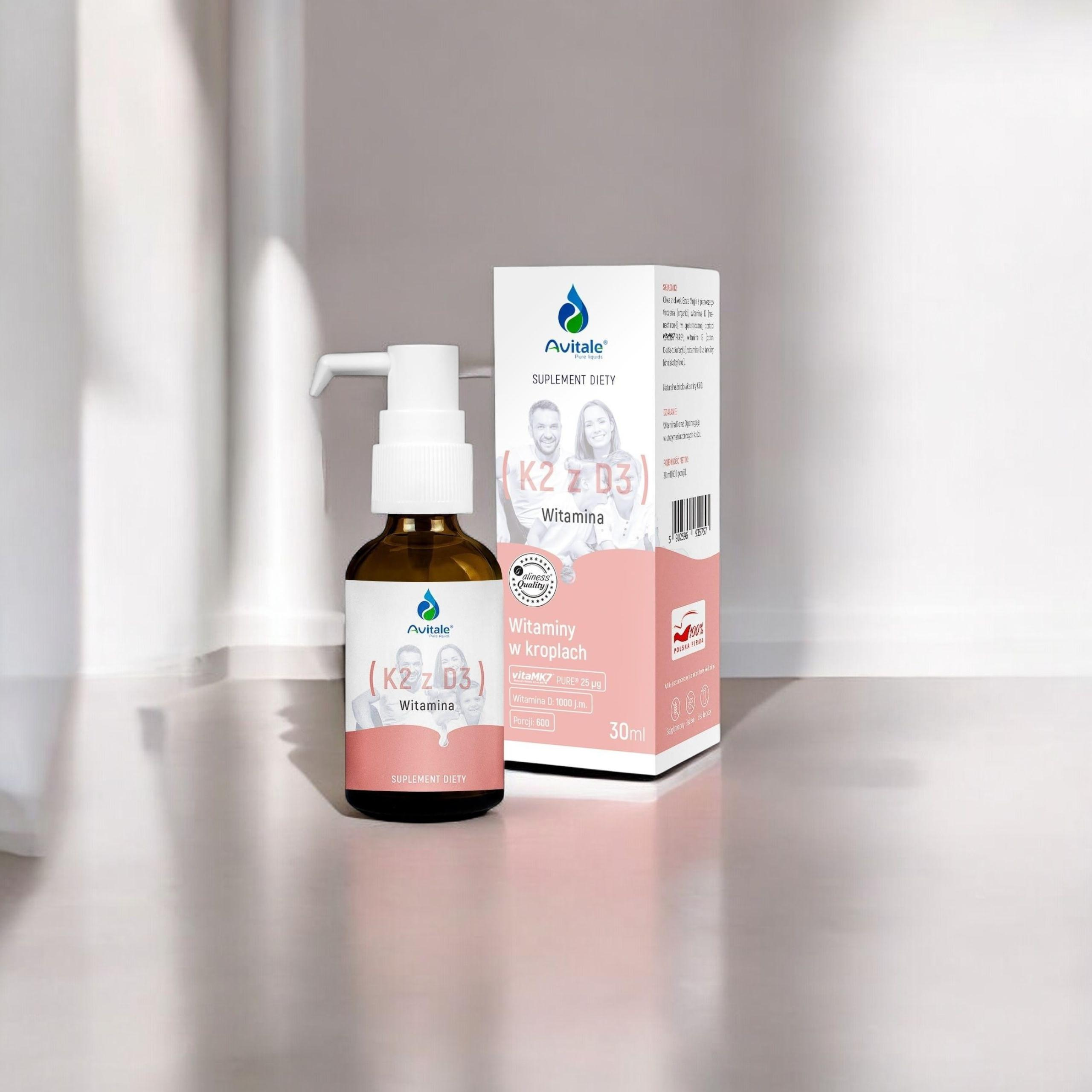 ALINESS - Avitale Vitamín K2 s D3 - 30ml