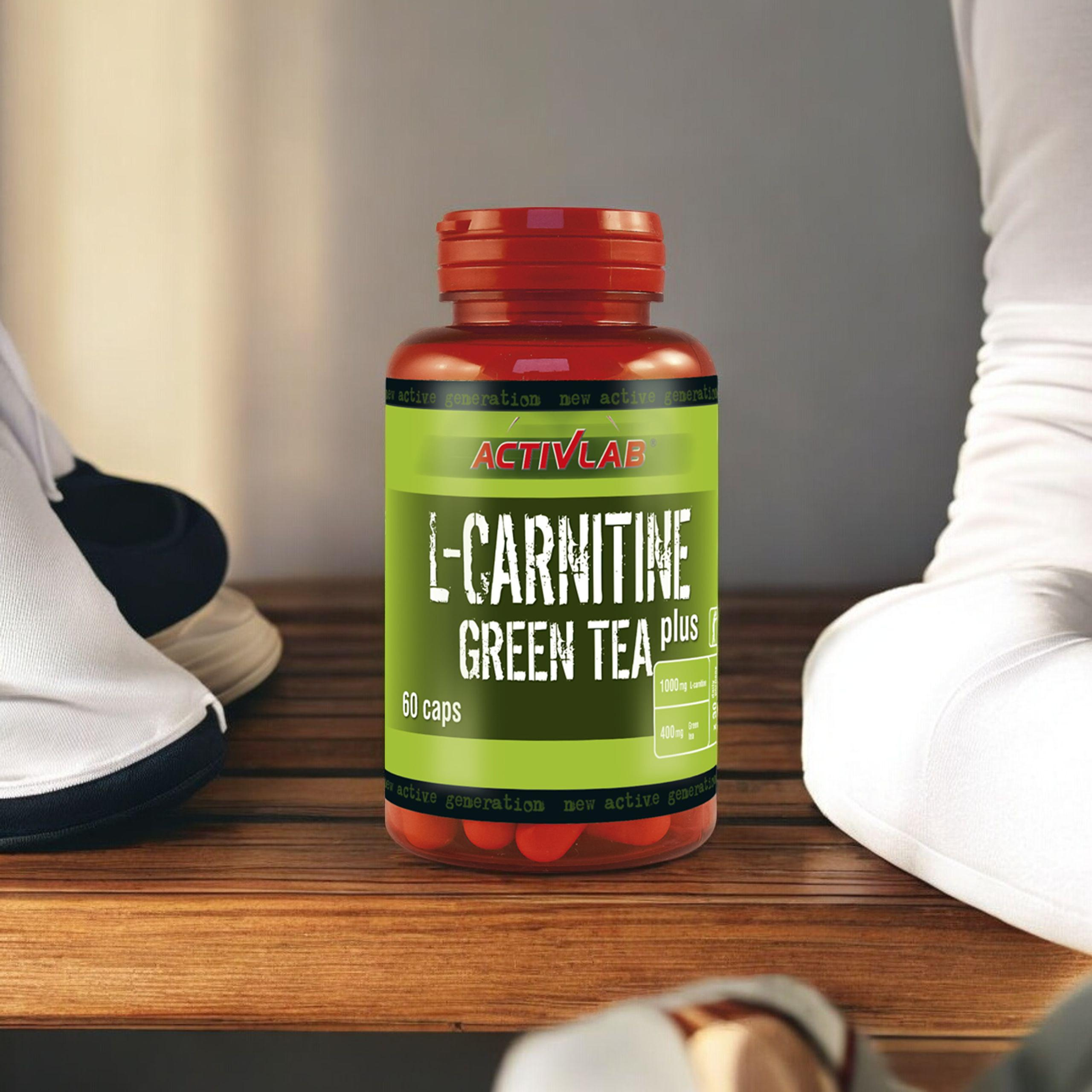 ACTIVLAB L-Carnitine + Green Tea - 60caps