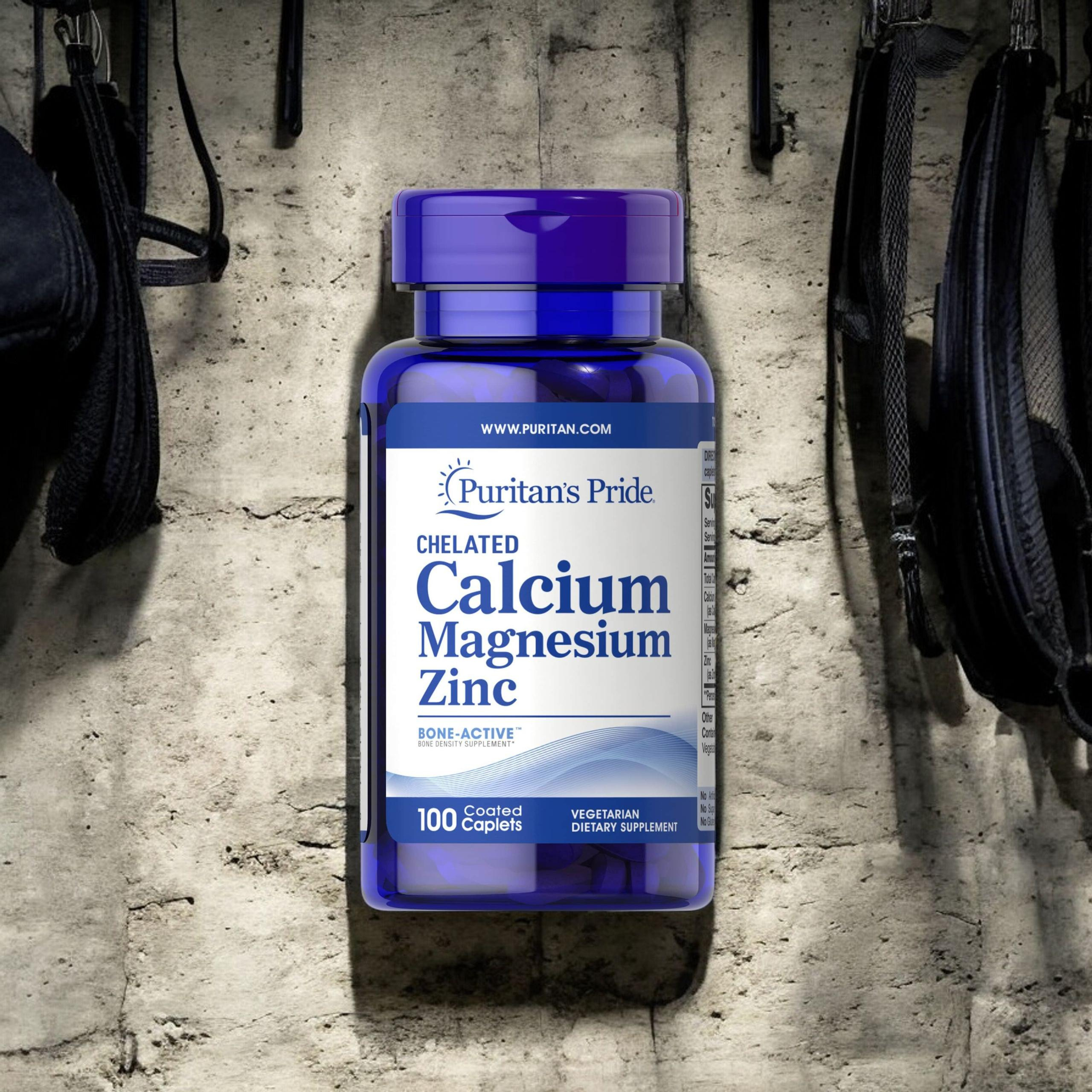Puritan's Pride Calcium Magnesium Zinc - 100caplets