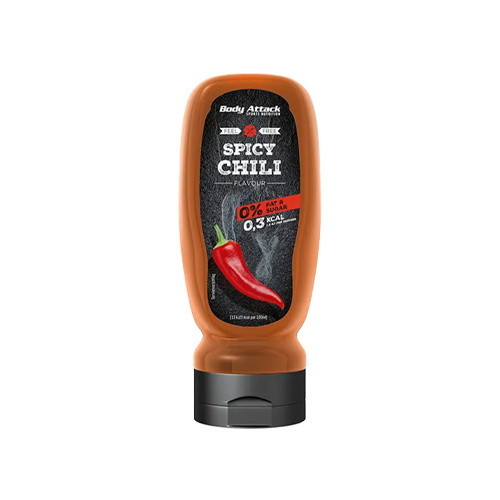 BODY ATTACK Spicy Chilli Sauce - 320ml - VÝPRODEJ - 31-12