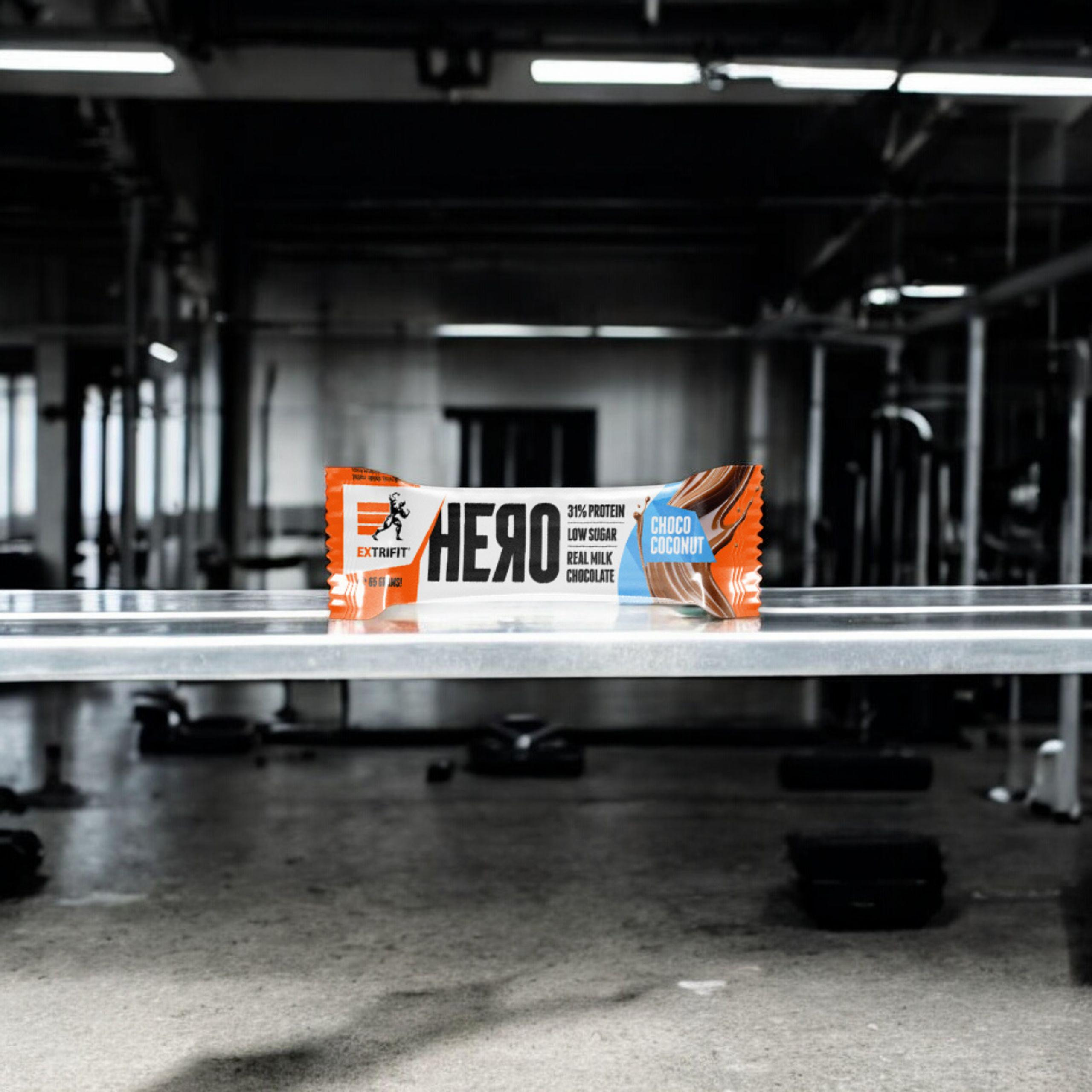 EXTRIFIT - Tyčinka Hero - 65g - Chocolate Coconut