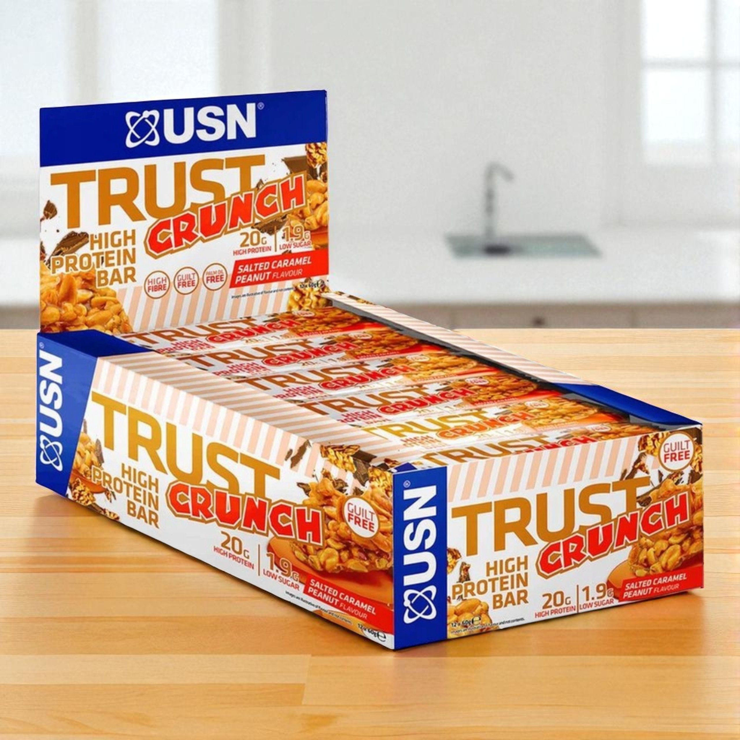 USN - Trust Crunch - 12x 60g - VÝPRODEJ - 31-03
