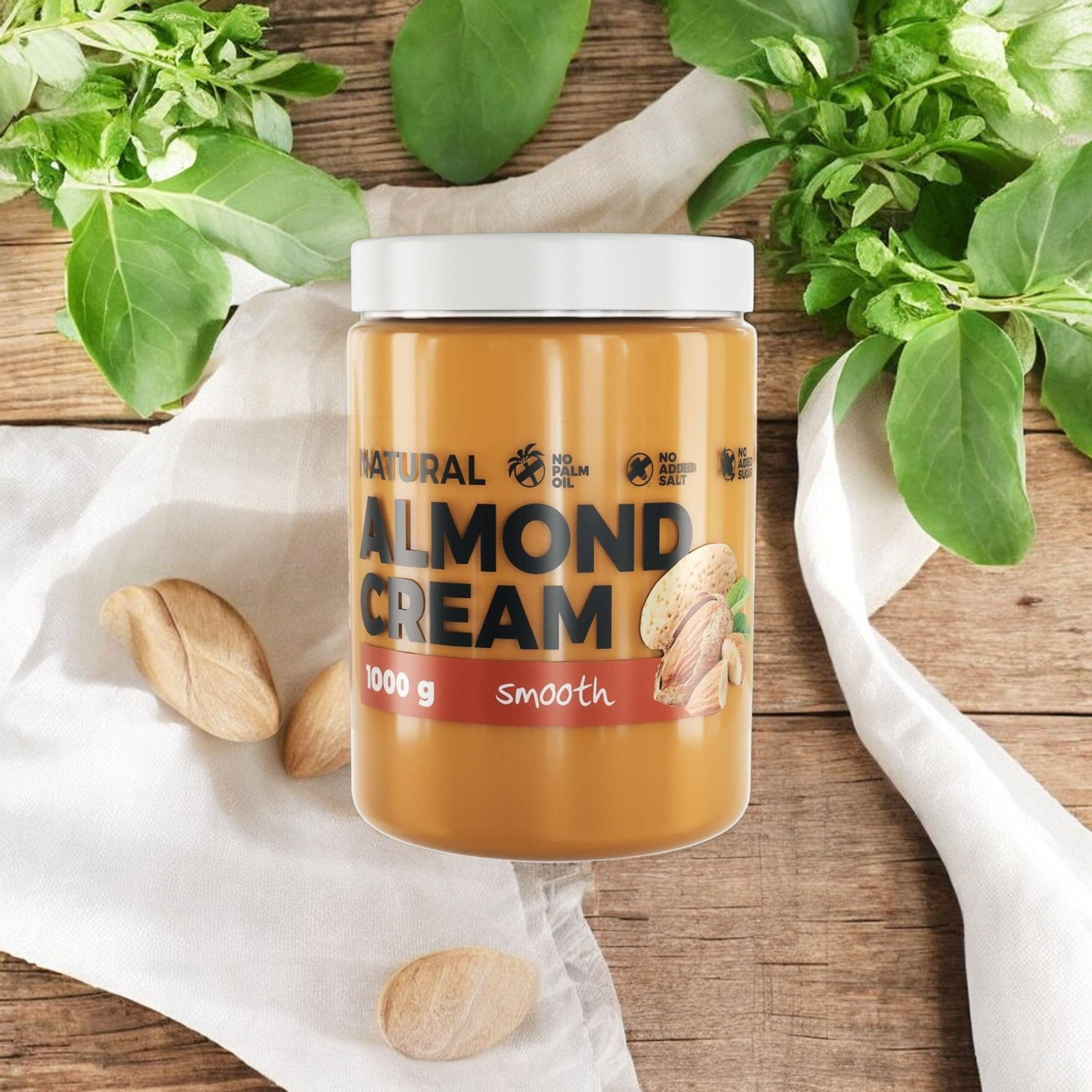 7 NUTRITION - Almond Butter - 1000g - Smooth - Mandlový Máslo