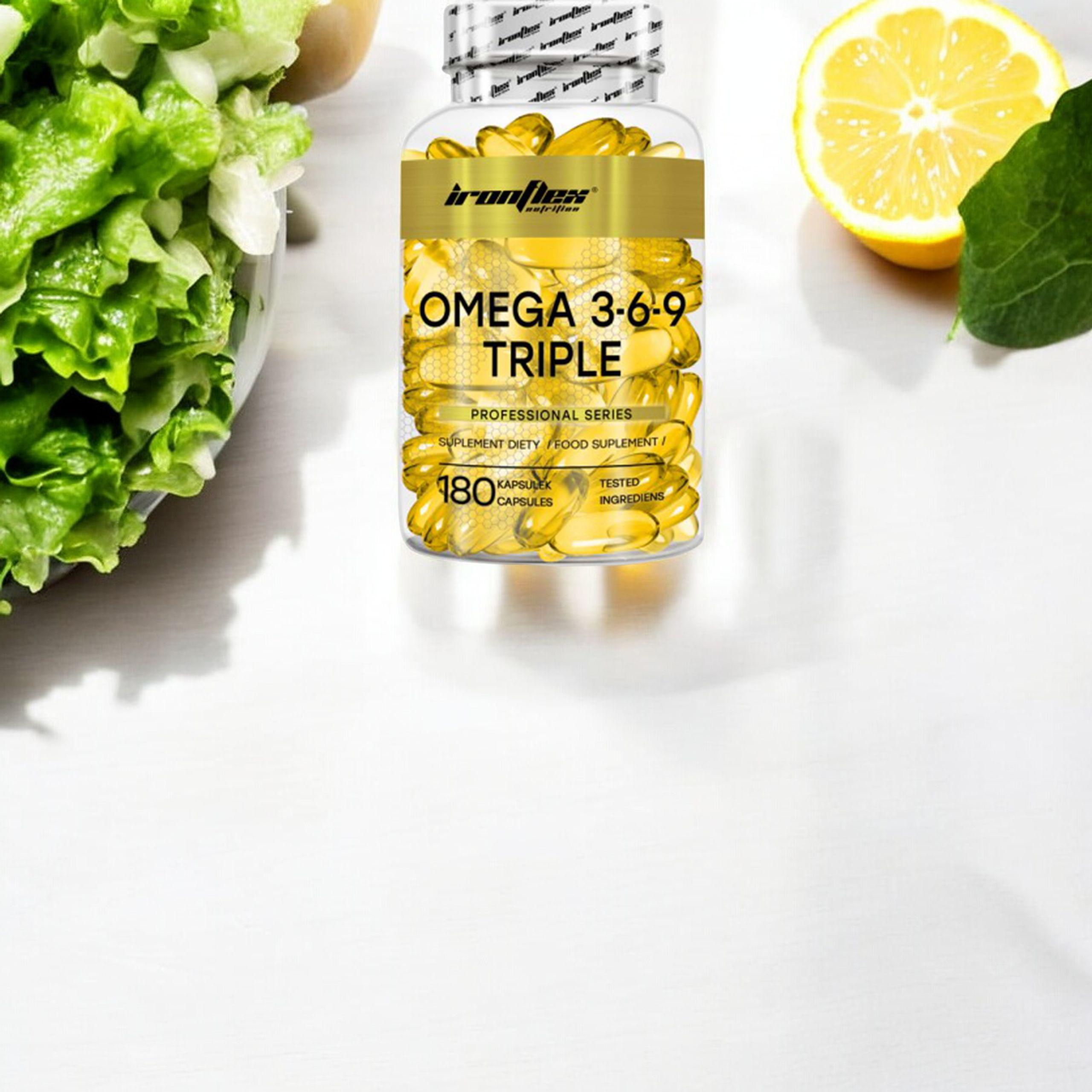 IronFlex Omega 3-6-9 Triple - 180caps.