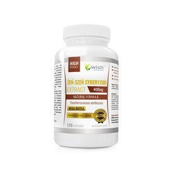 WISH Pharmaceutical Žen-Šen Syberyjski Extract 400mg - 120caps