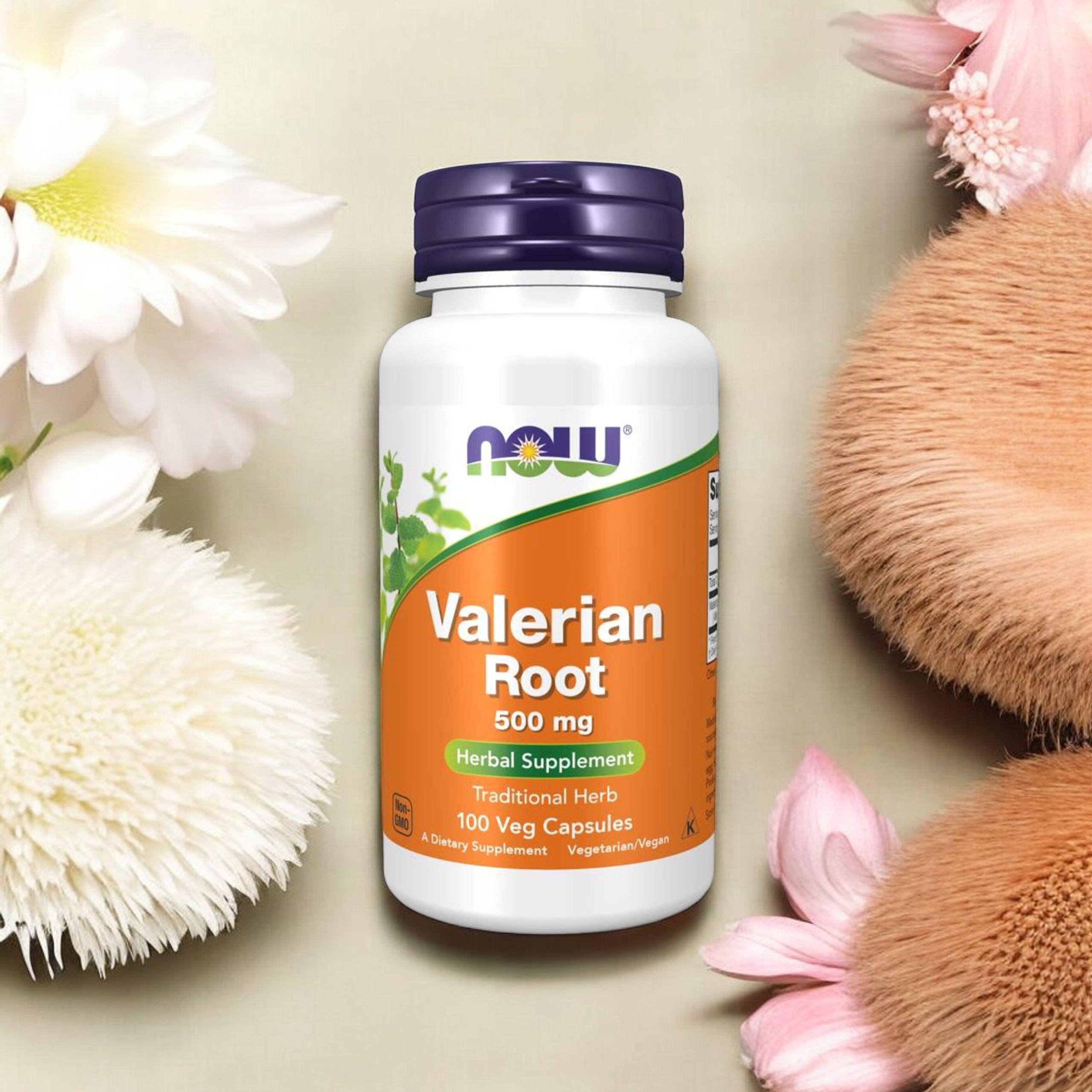 NOW Valerian Root 500mg - 100vcaps