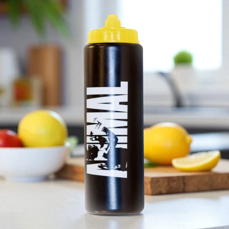 UNIVERSAL - Láhev na vodu - 1000ml - Černá/Žlutá