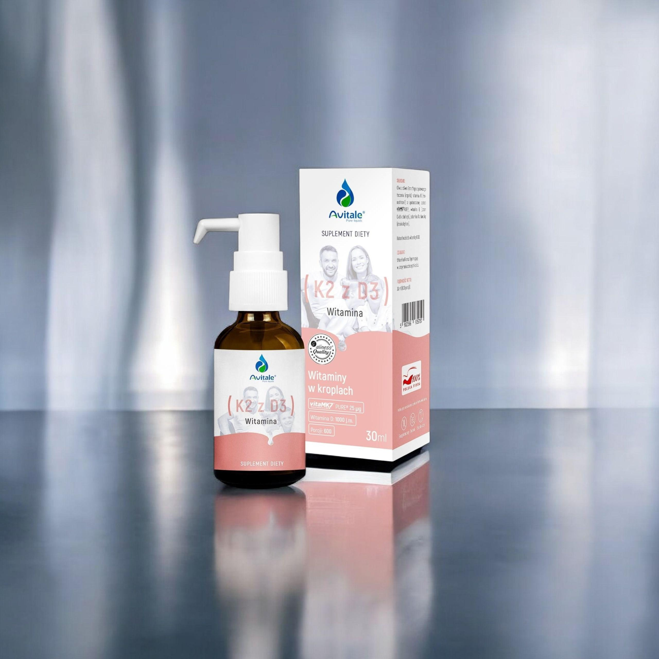 ALINESS - Avitale Vitamín K2 s D3 - 30ml