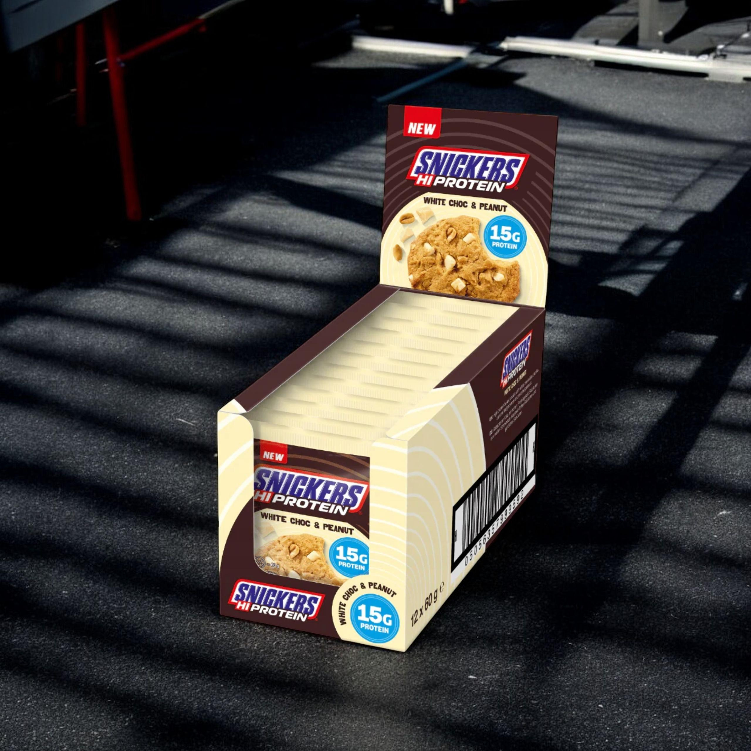 Mars – Sušenka High Protein – 12×60 g – Bílá Čokoláda a Arašídy