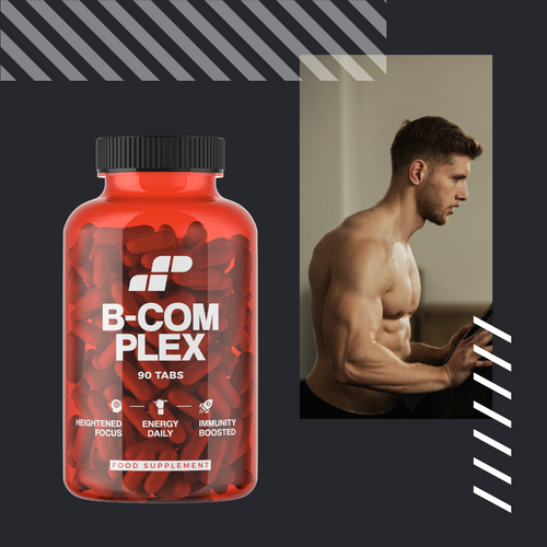 MP NUTRITION Vitamin B-Complex - 90tabs - Komplex Vitamín B