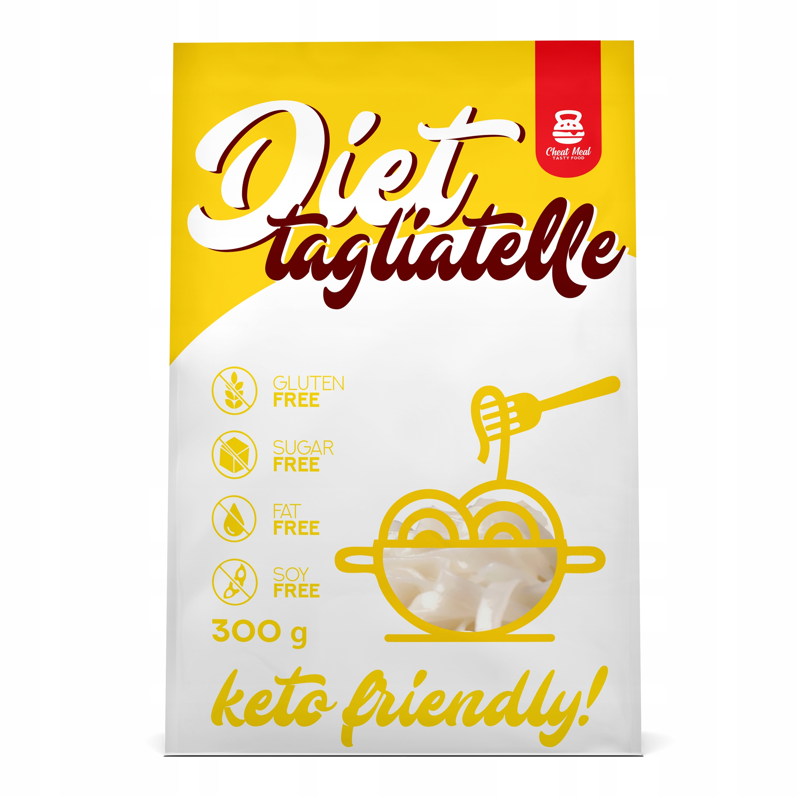Těstoviny Konjac Tagliatelle 400g + Olivový olej ve spreji Cheat SADA