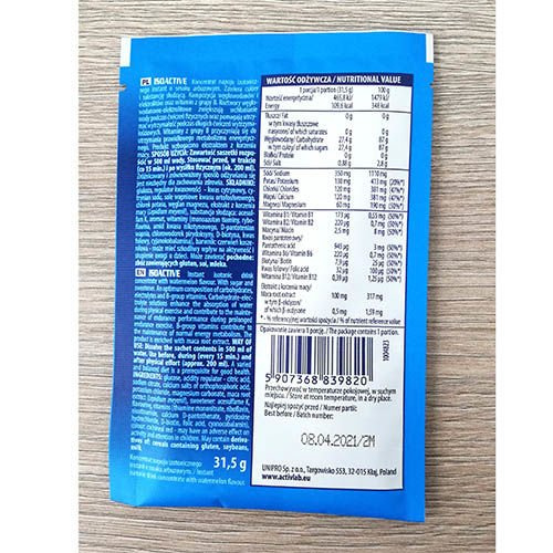 ACTIVLAB Iso Active - 31.5g
