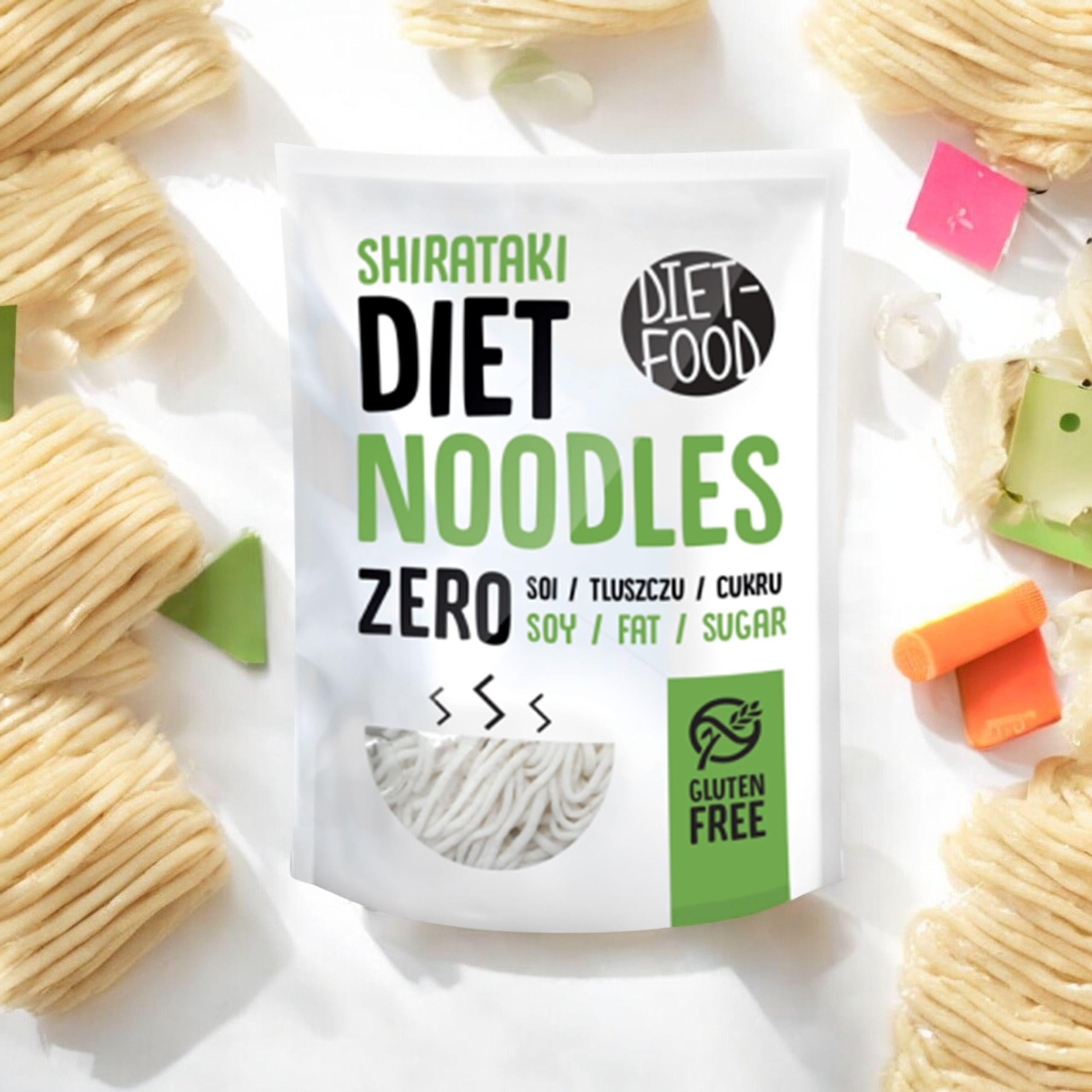 DIET FOOD Diet Noodles - 200g - Těstoviny Konjac