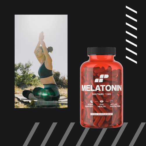 MP NUTRITION Melatonin 1mg - 300tabs - Melatonina