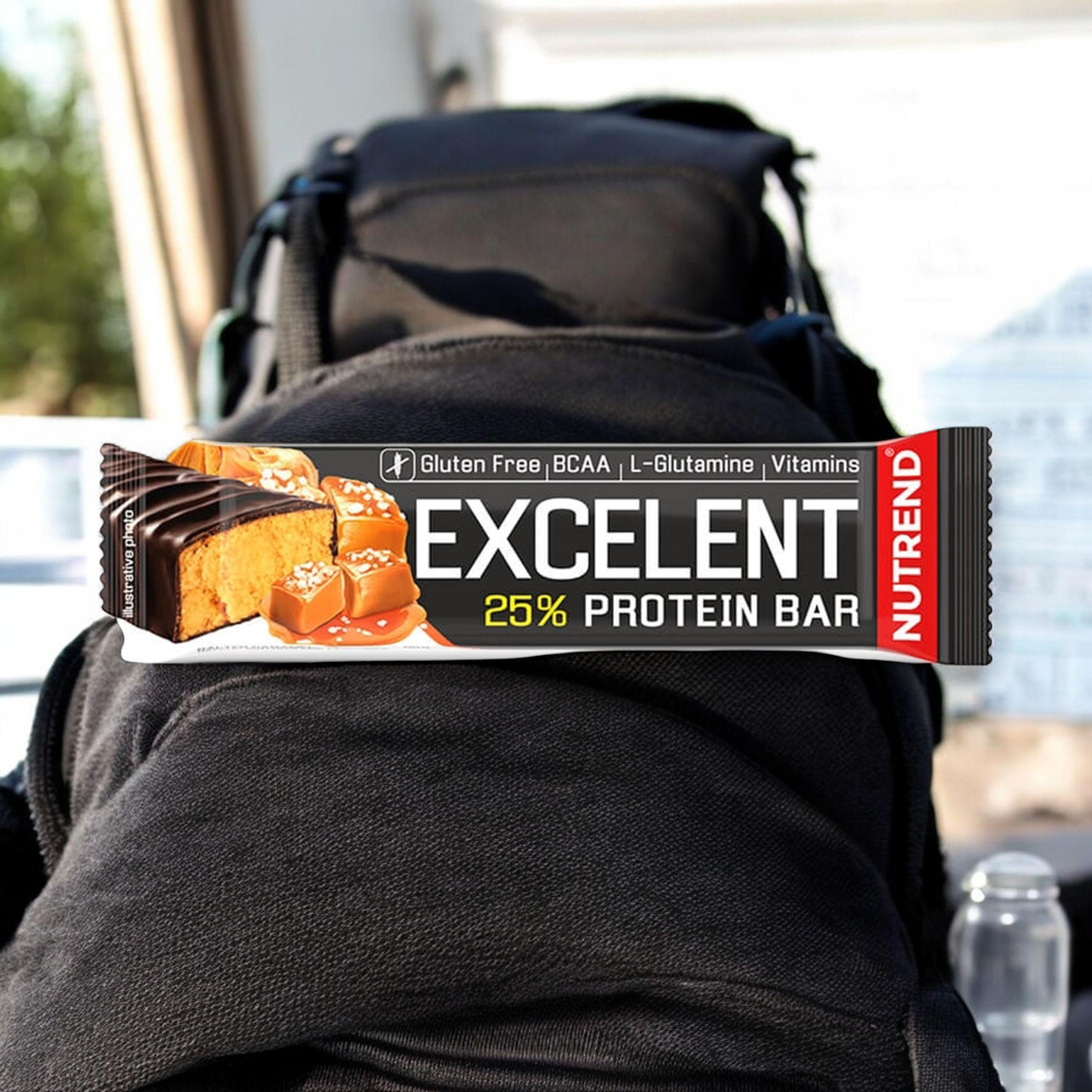 NUTREND Excelent Protein Bar - 85g - Proteinová tyčinka
