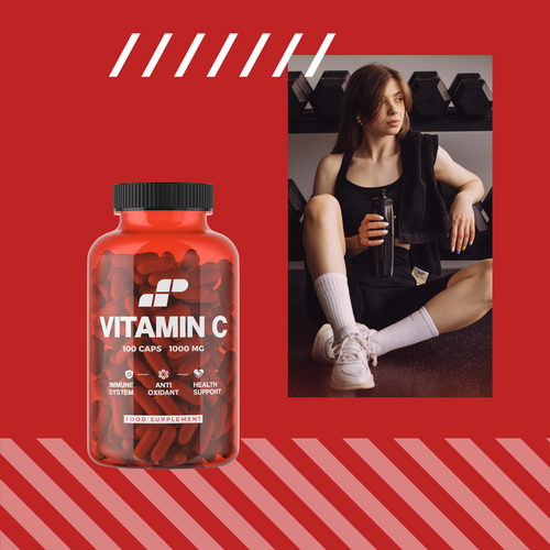 MP NUTRITION Vitamin C 1000mg - 100caps - Vitamín C