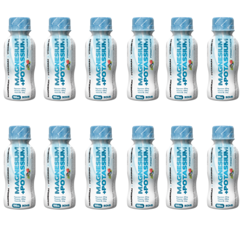 7 NUTRITION - Magnesium + Potassium Shot - 12x 100ml - Lesní Plody