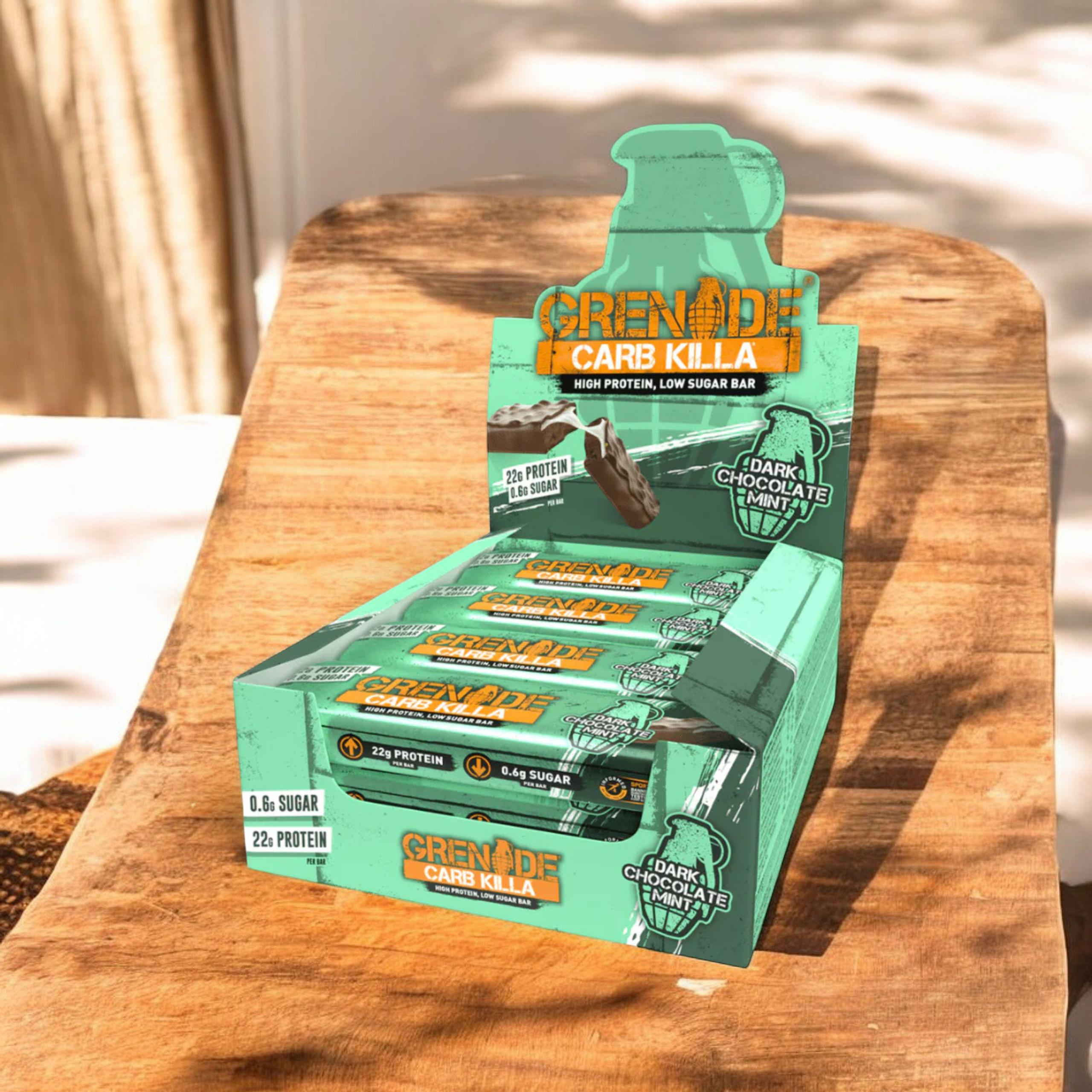 GRENADE - Proteinová tyčinka - 60g x12 