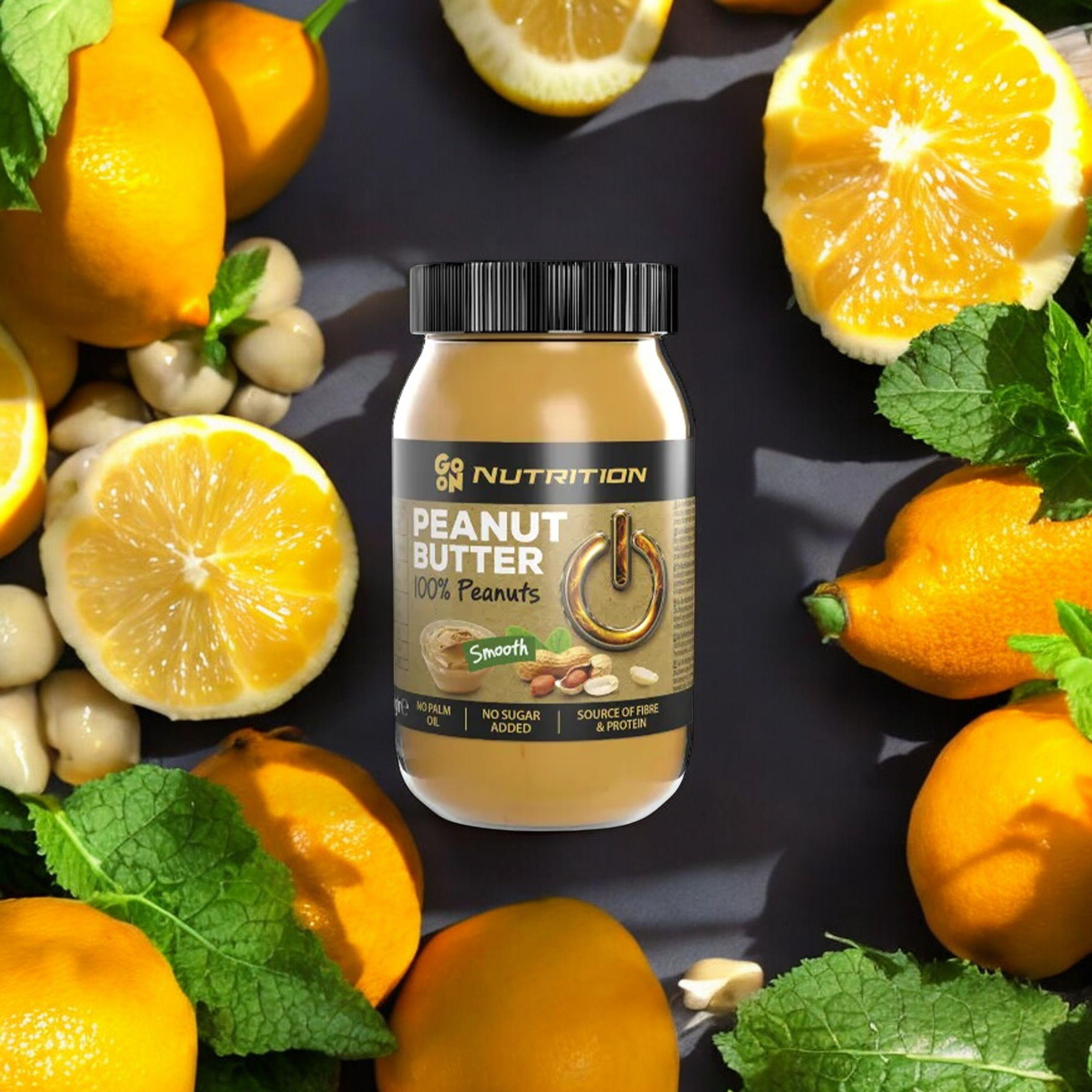 GO ON NUTRITION Peanut Cream 100% Peanuts - 900g - Arašídový krém