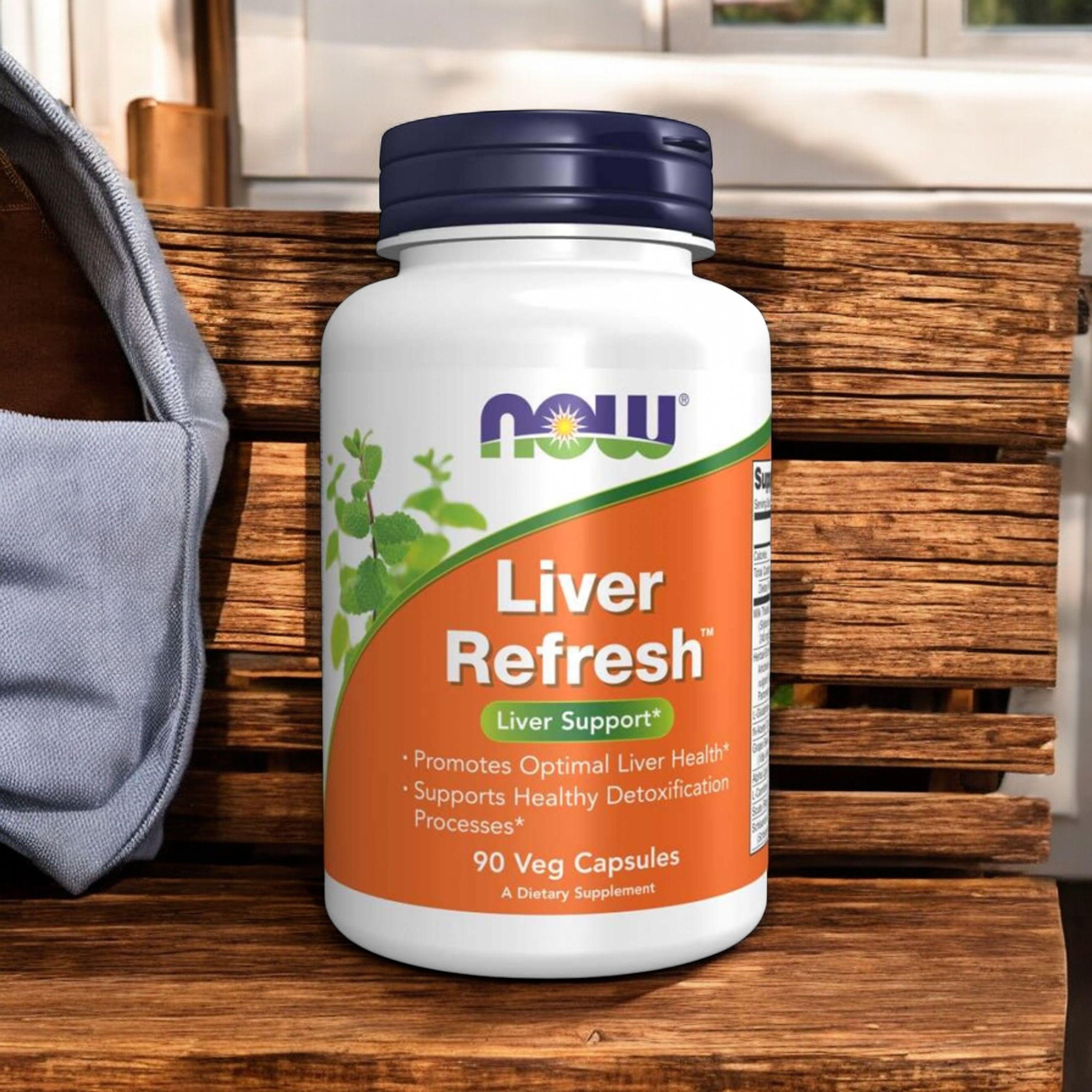 NOW Liver Refresh - 90vcaps.