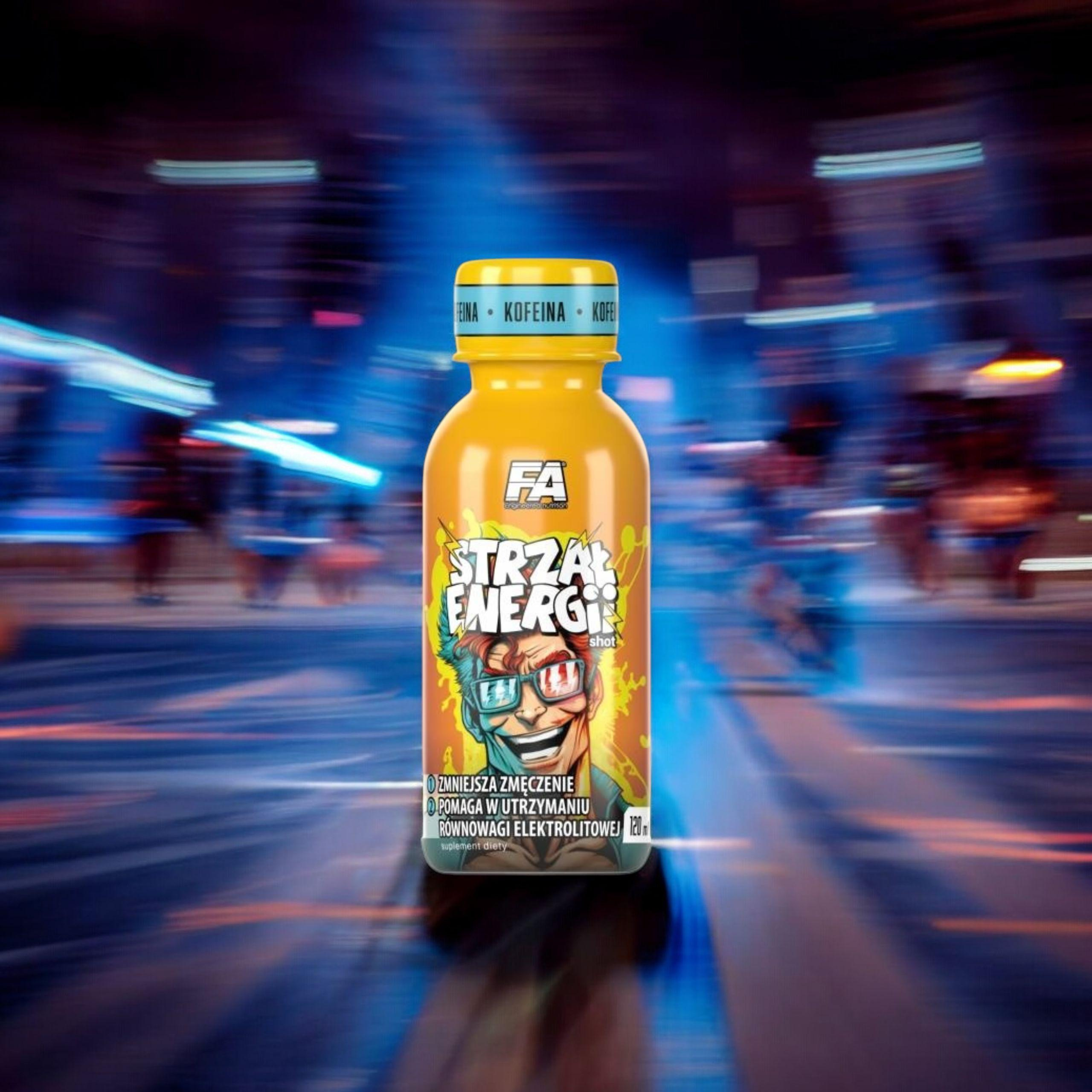 FITNESS AUTHORITY - Strzał Energii Shot - 120ml - Grape Pear