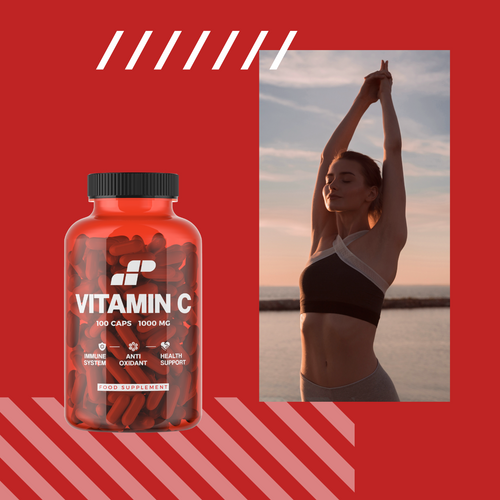MP NUTRITION Vitamin C 1000mg - 100caps - Vitamín C
