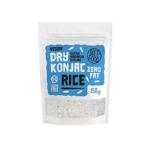 DIET FOOD - Dry Konjac Rice - 150g - VÝPRODEJ - 16-02