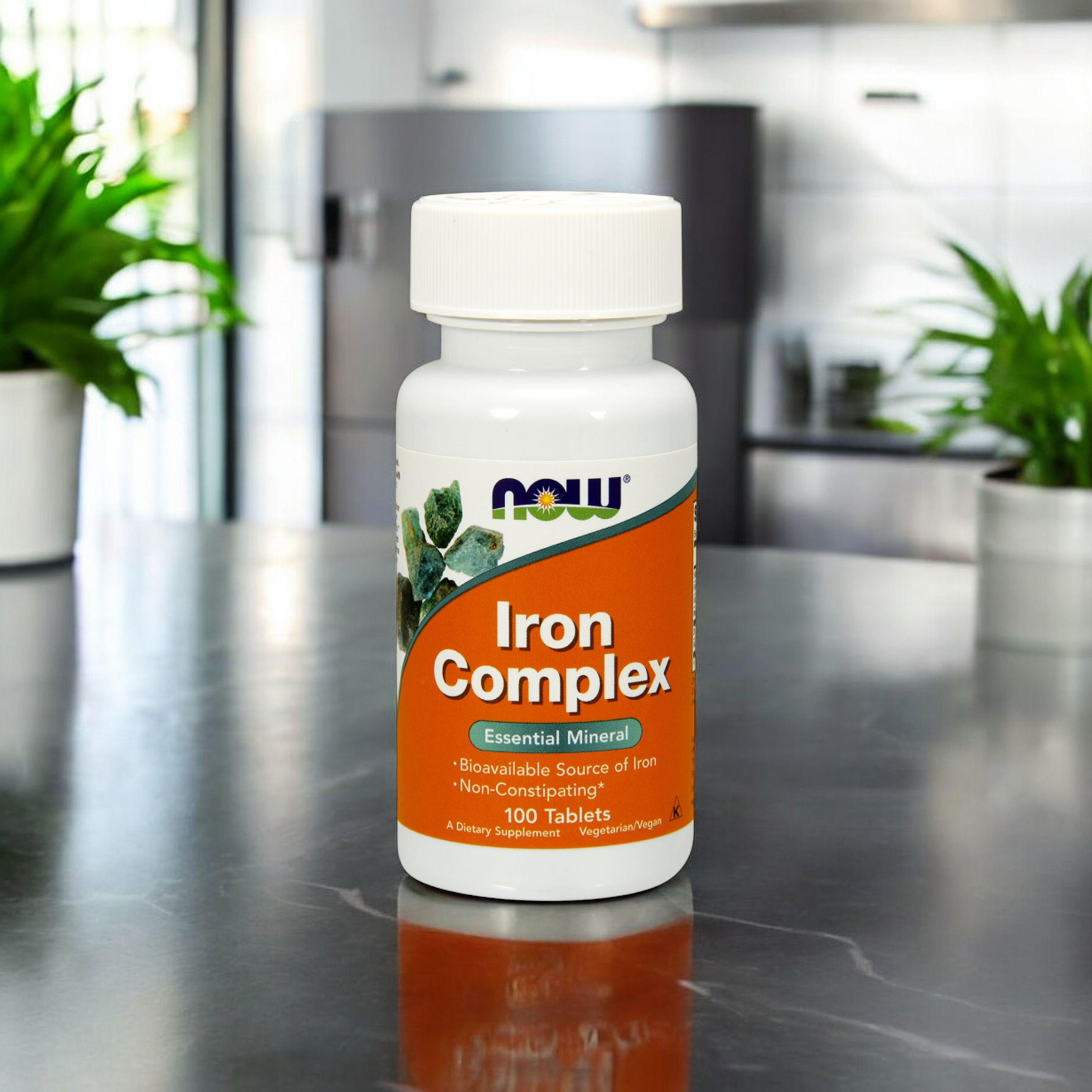 NOW Iron Complex - 100tabs